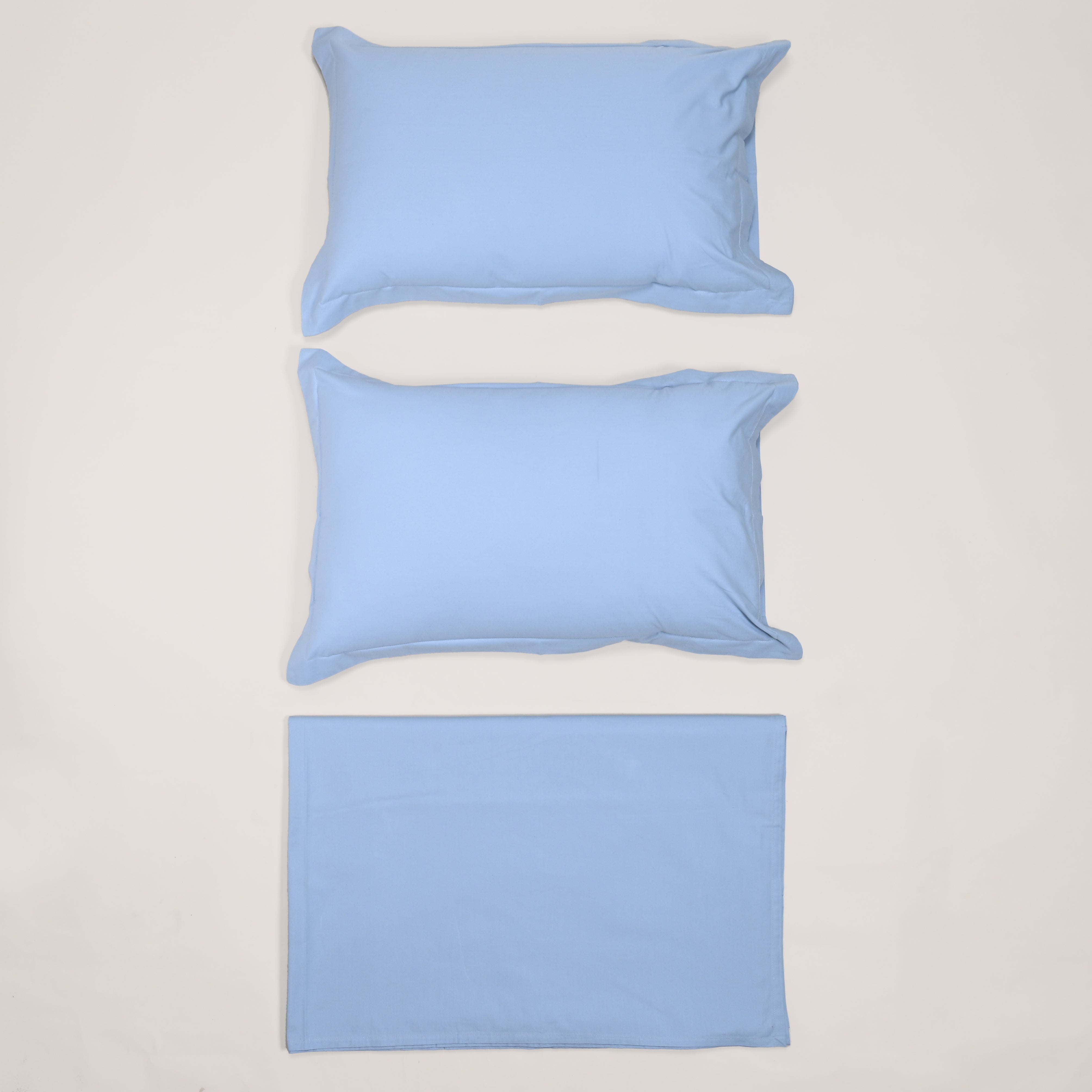 Regal Luxury Solid 300 TC Cotton Sheets - Soft, Breathable, and Durable Bedding Set