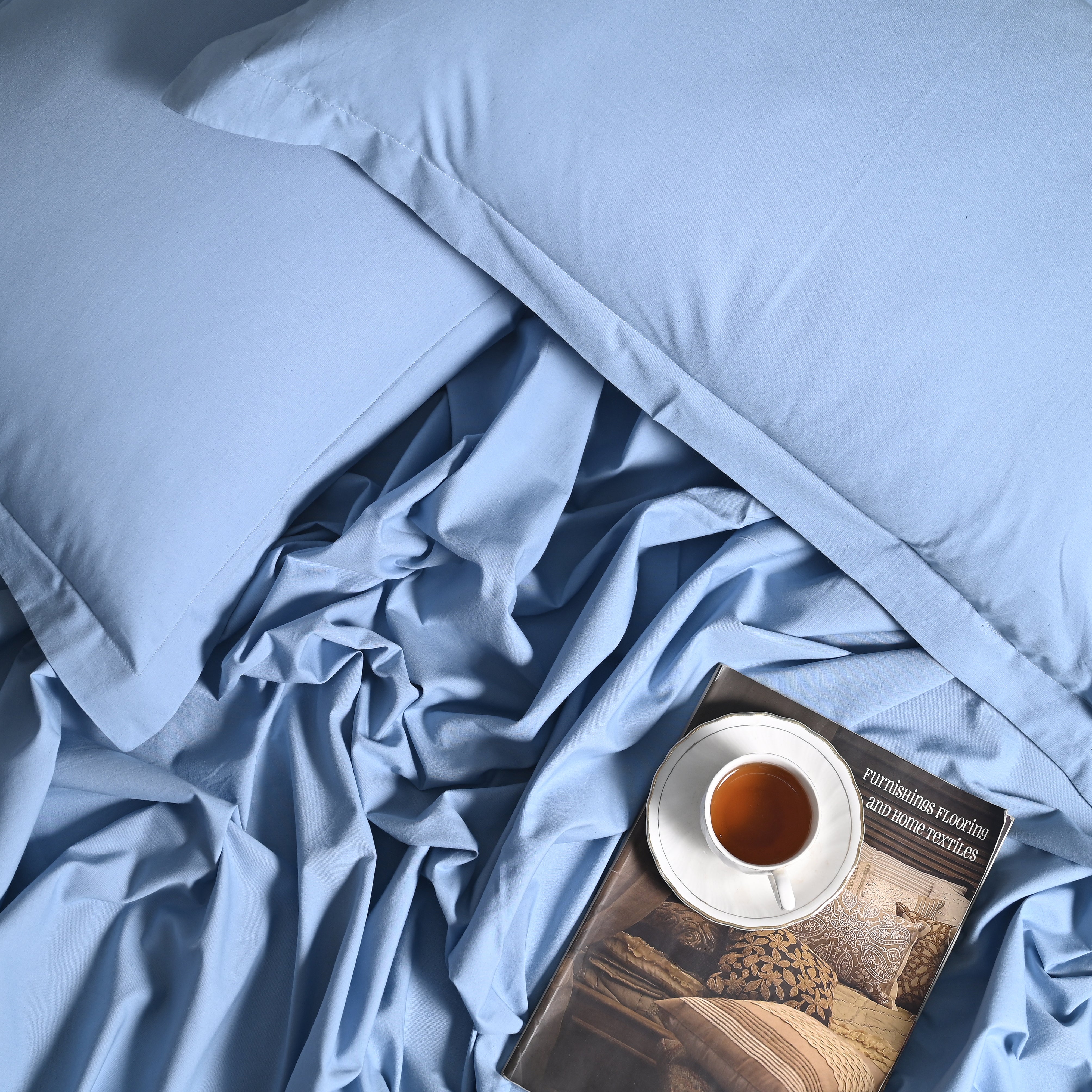Regal Luxury Solid 300 TC Cotton Sheets - Soft, Breathable, and Durable Bedding Set