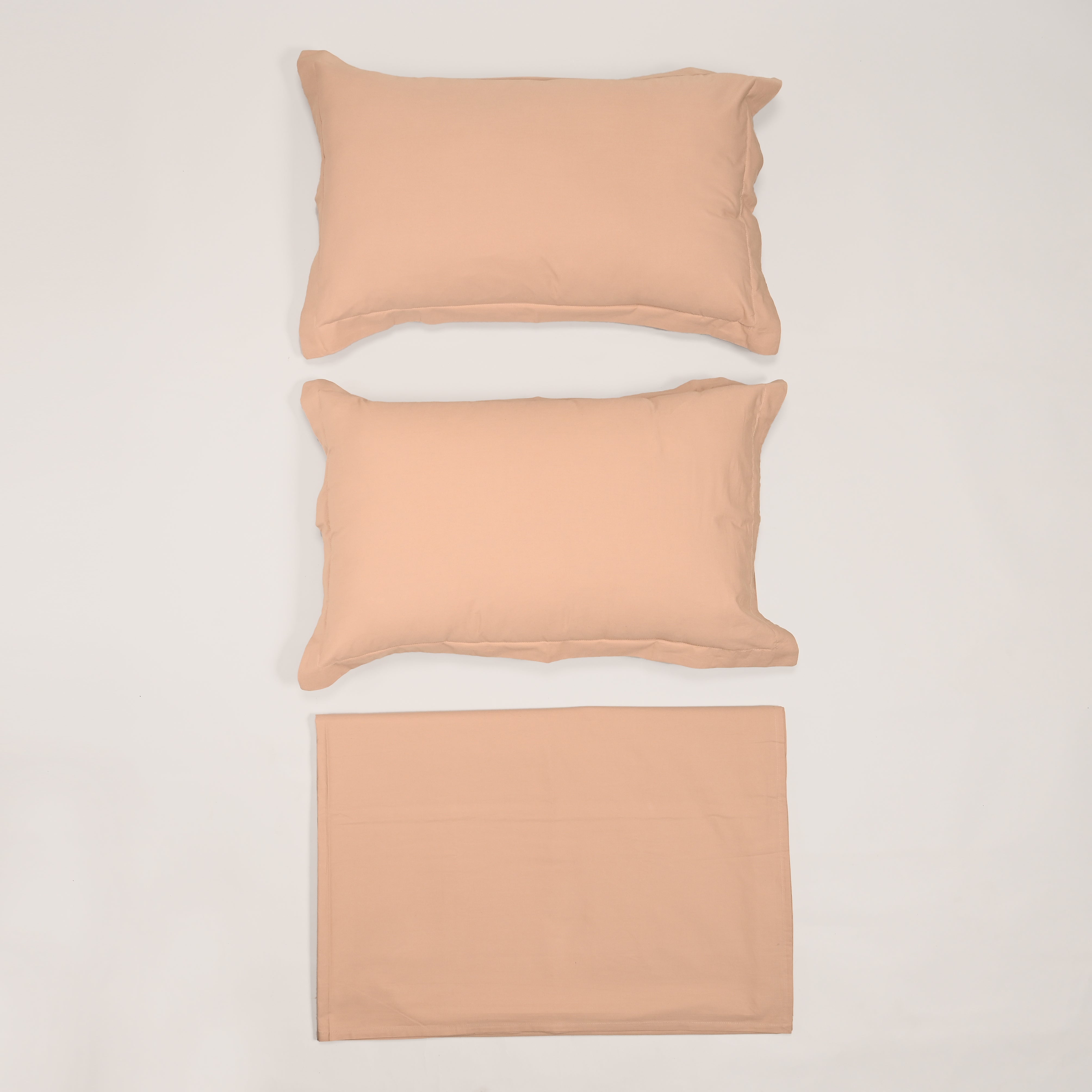 Regal Luxury Solid 300 TC Cotton Sheets - Soft, Breathable, and Durable Bedding Set