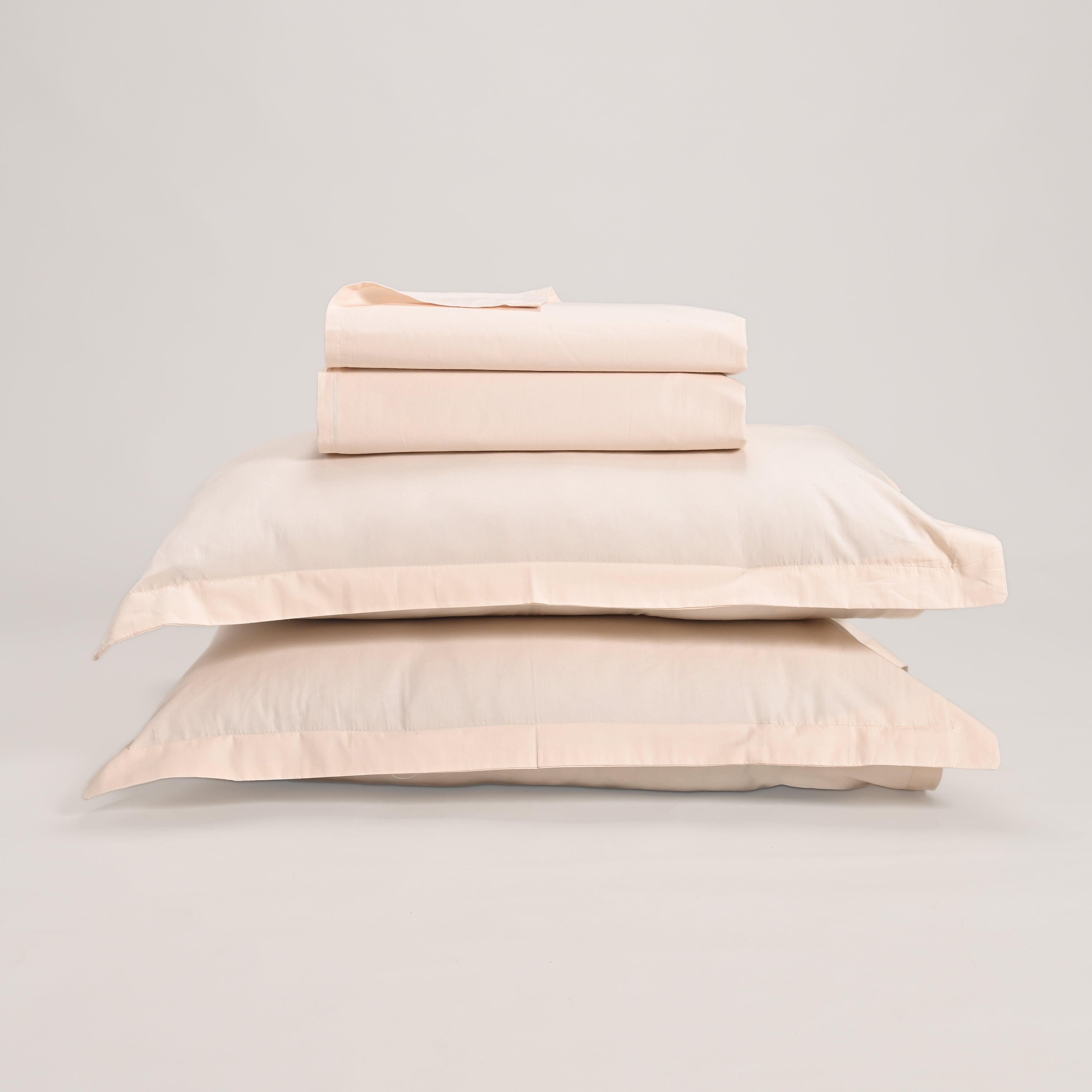 Regal Luxury Solid 300 TC Cotton Sheets - Soft, Breathable, and Durable Bedding Set