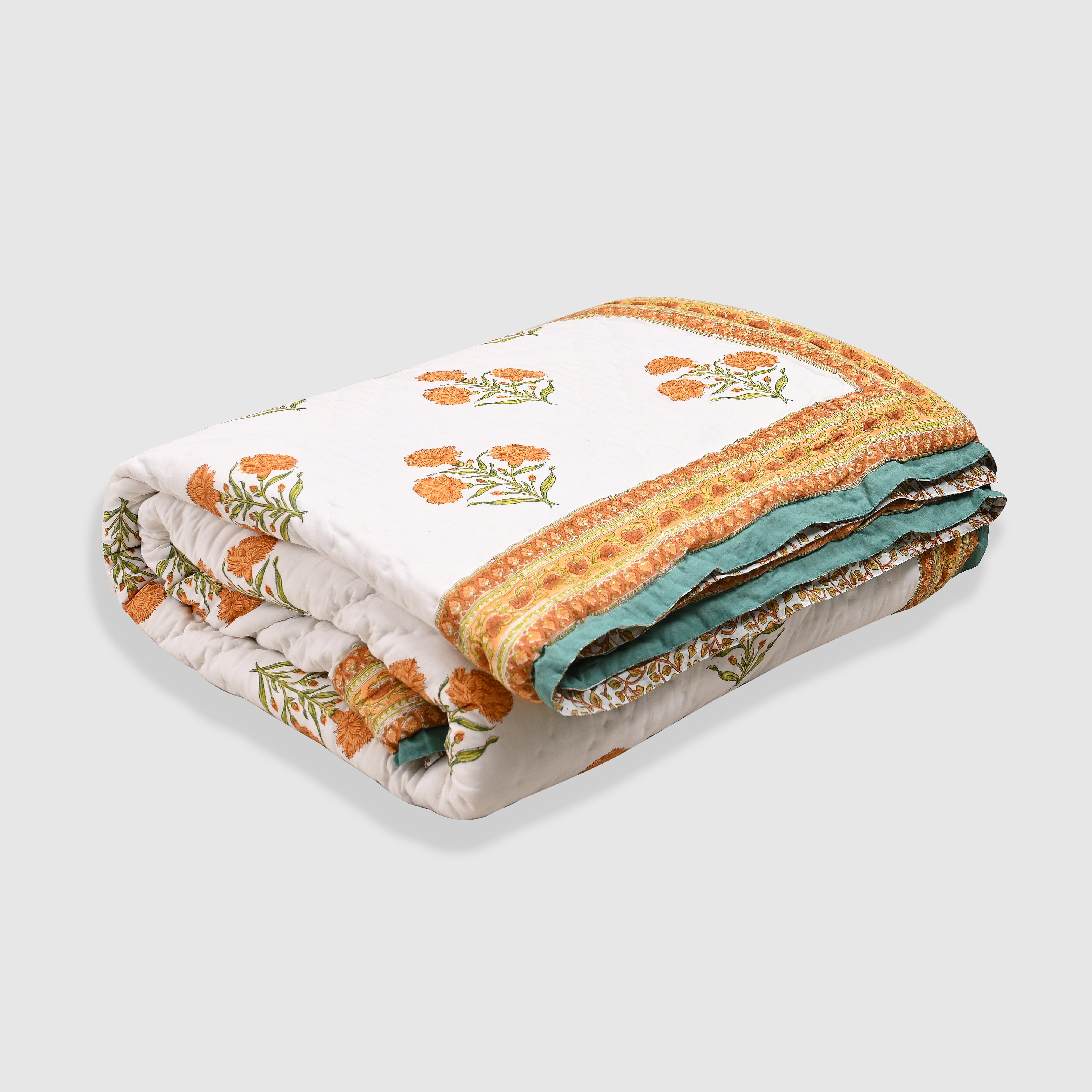 Bagh Premium Hand Made Jaipur Reversible Quilt