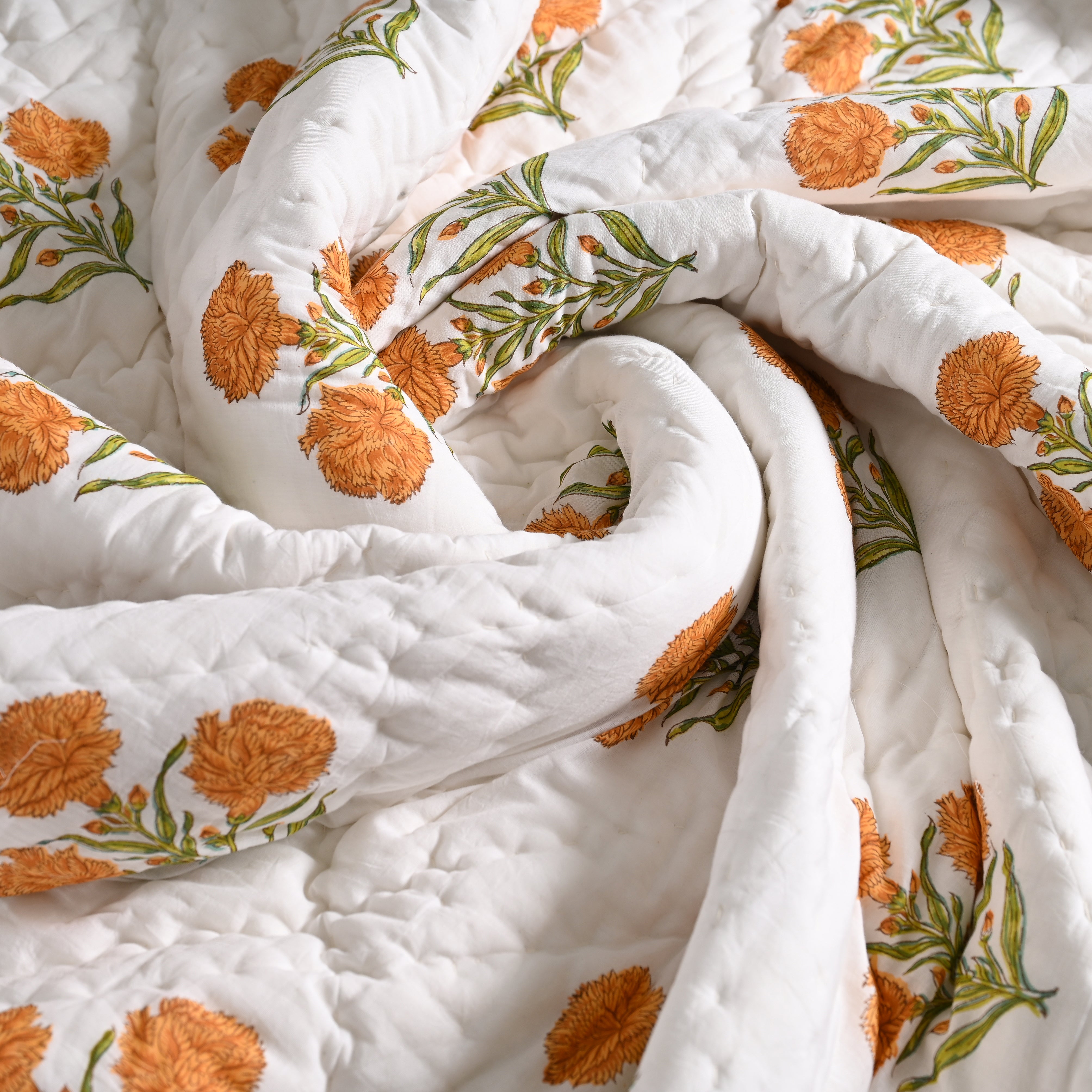 Bagh Premium Hand Made Jaipur Reversible Quilt