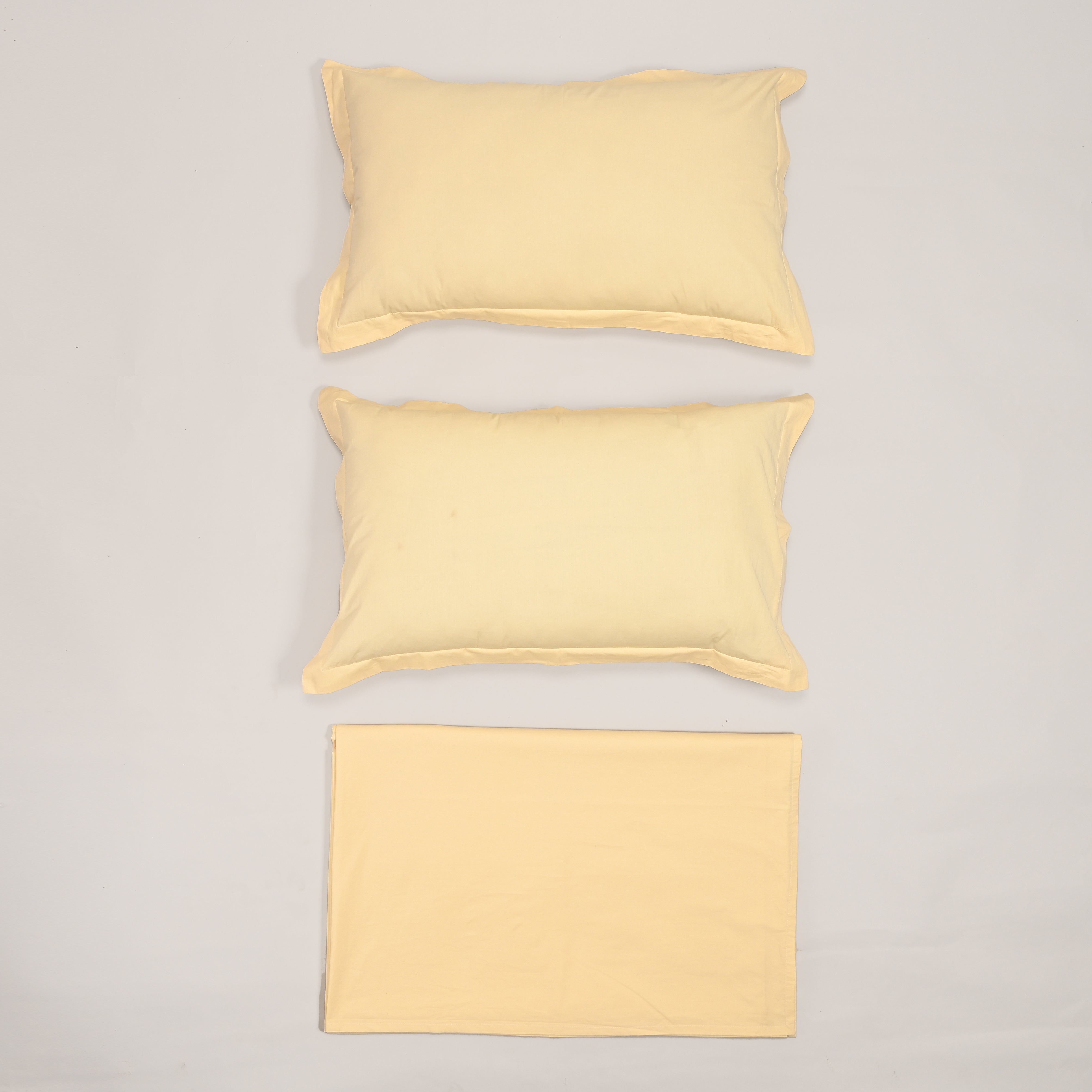 Regal Luxury Solid 300 TC Cotton Sheets - Soft, Breathable, and Durable Bedding Set