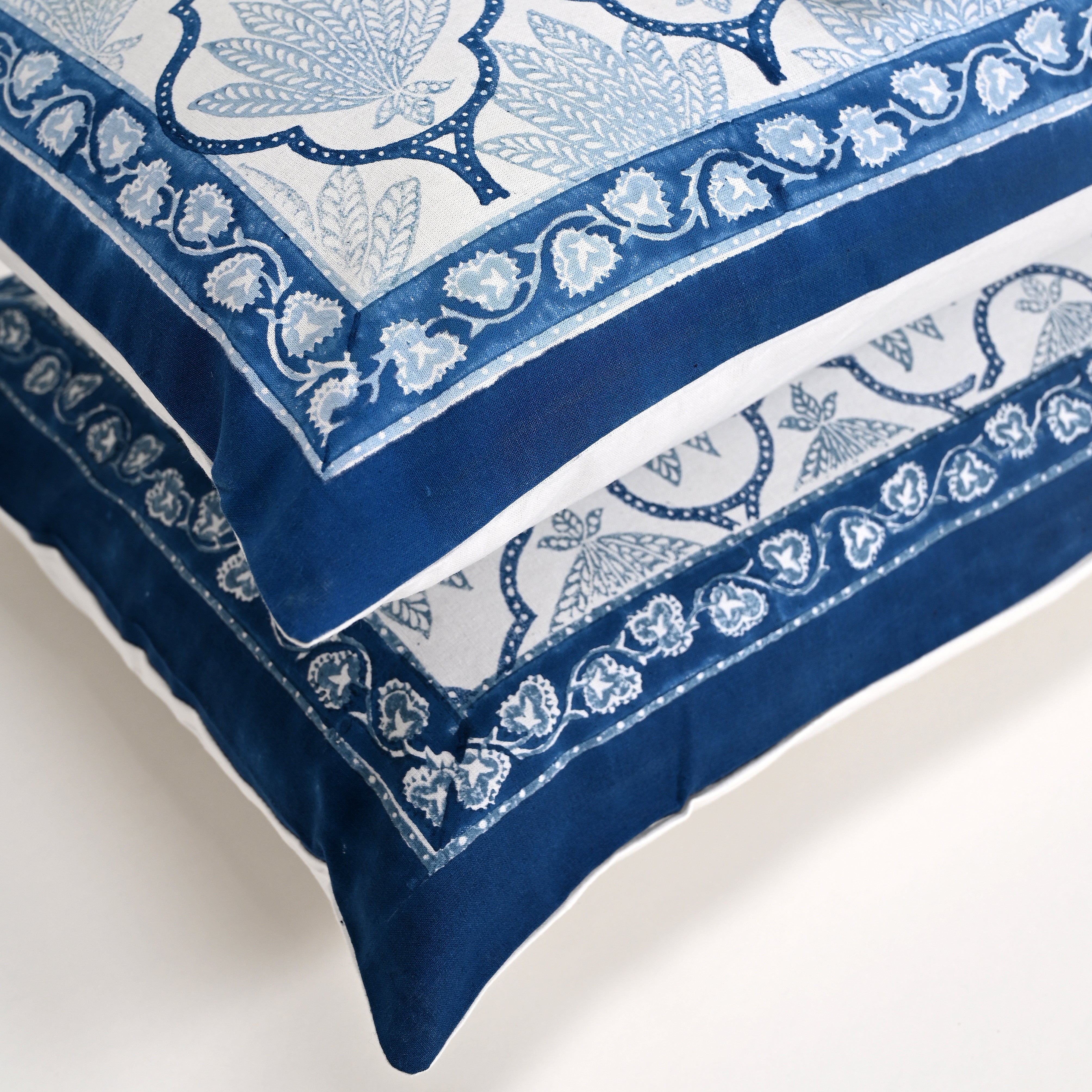 Ajrak Block Printed Bed Sheet set