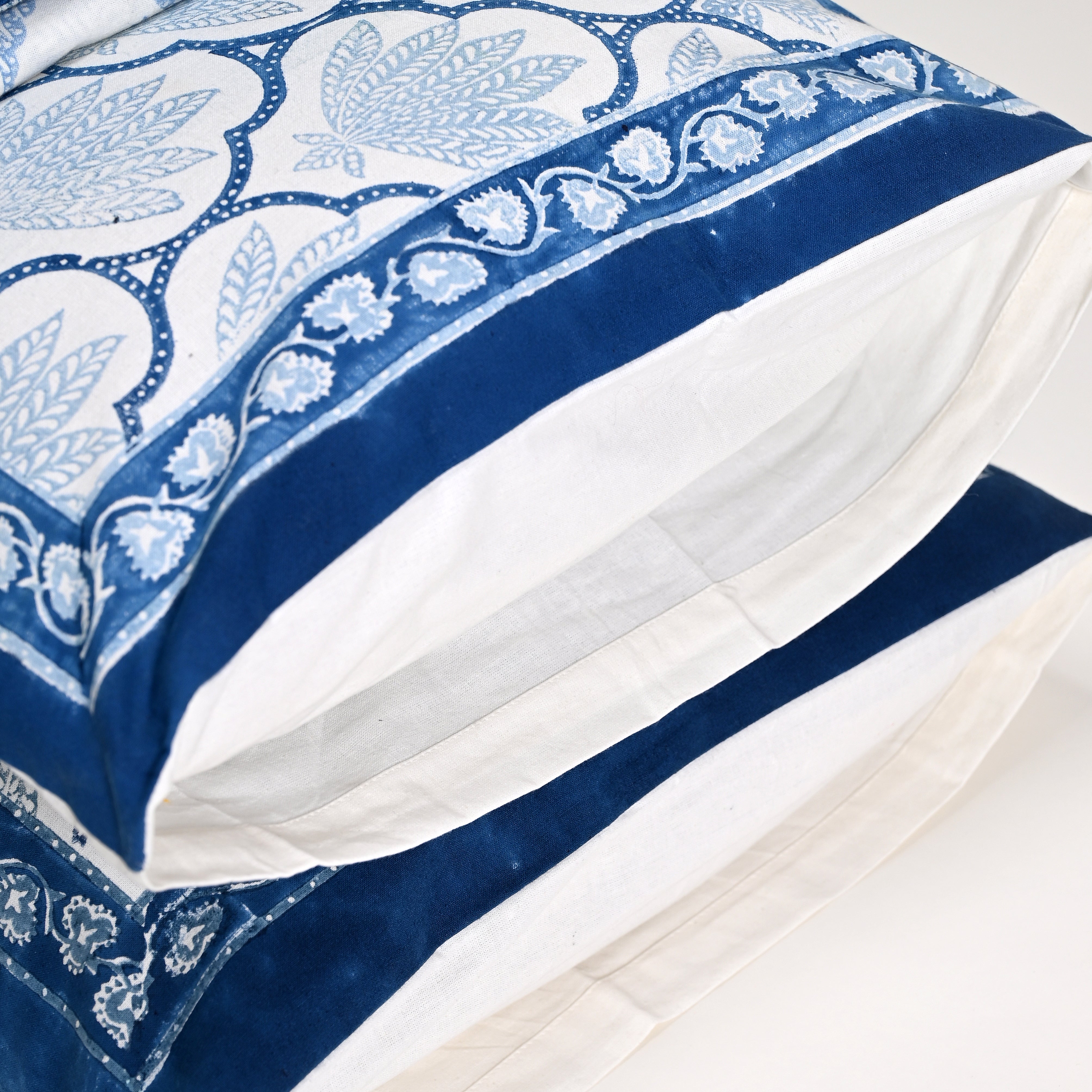 Ajrak Block Printed Bed Sheet set