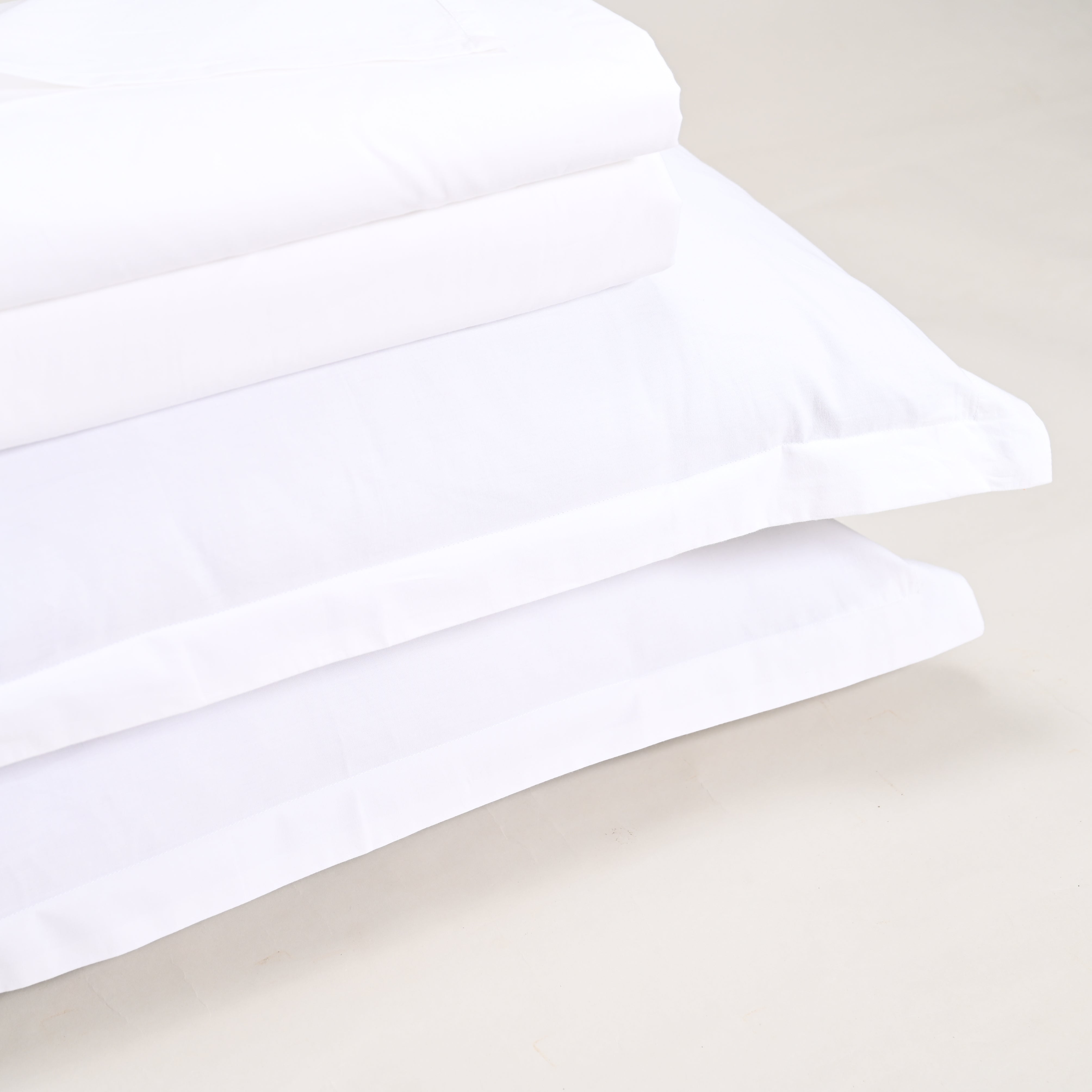 Regal Luxury Solid 300 TC Cotton Sheets - Soft, Breathable, and Durable Bedding Set
