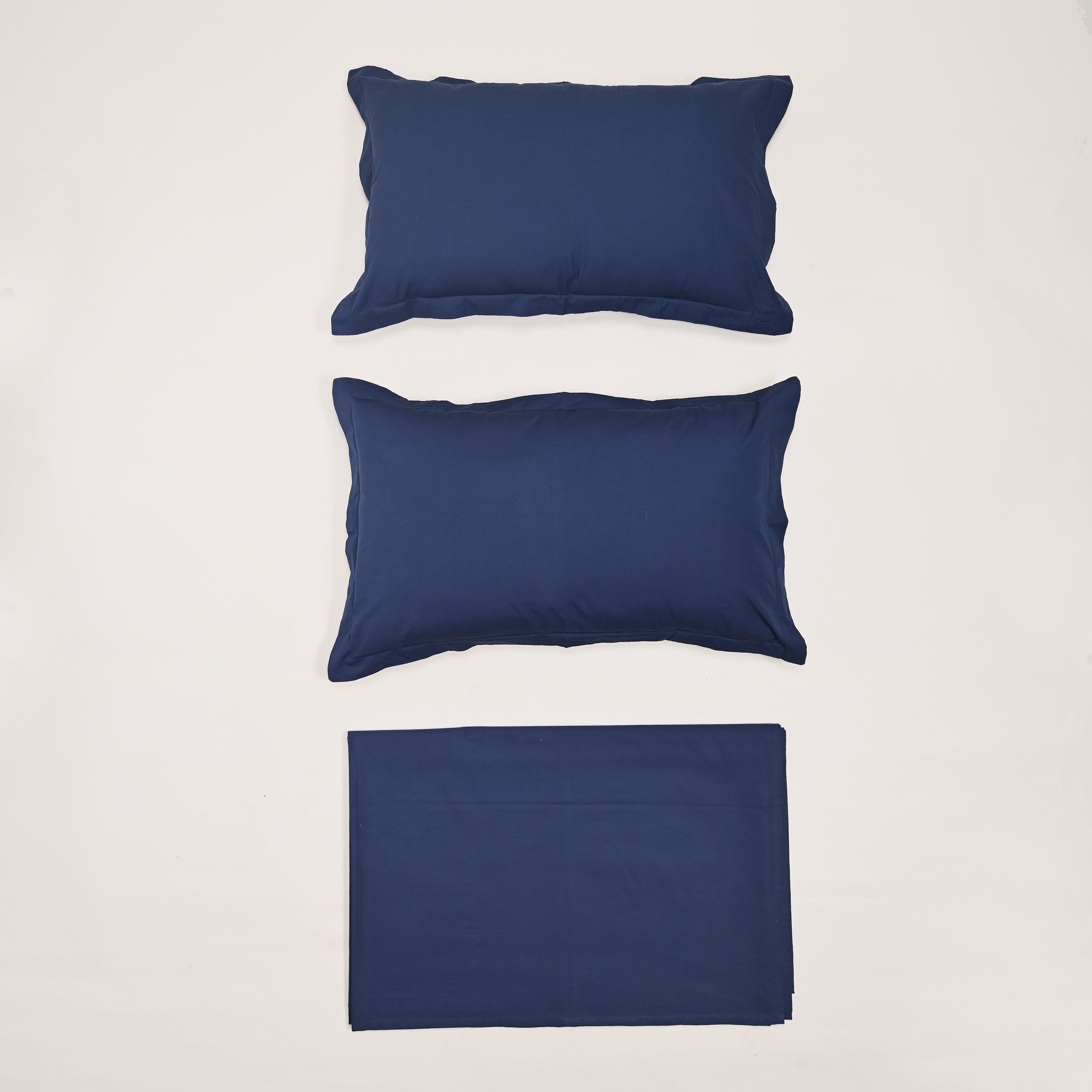 Regal Luxury Solid 300 TC Cotton Sheets - Soft, Breathable, and Durable Bedding Set