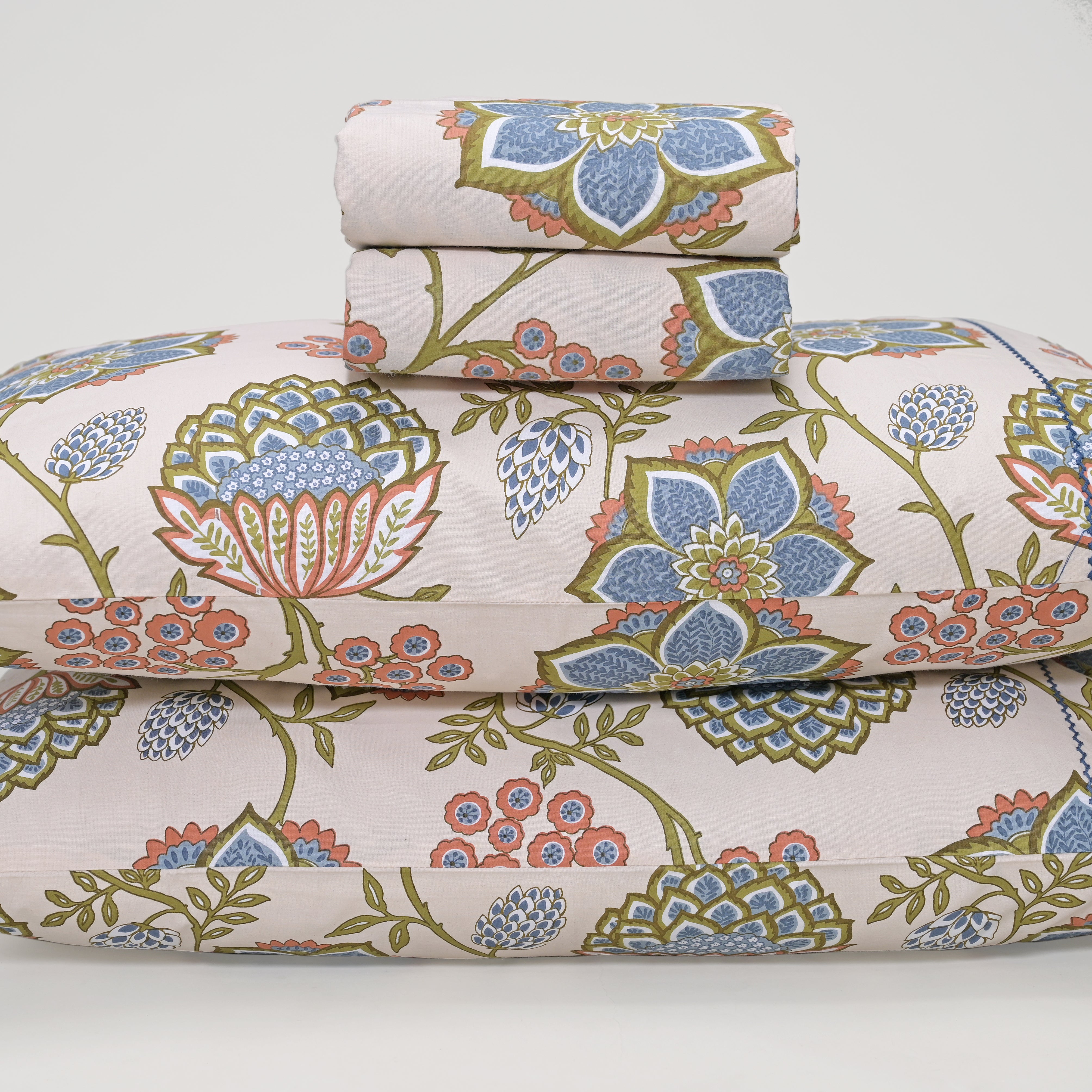 Victoria Taupe 300 TC Bedsheet
