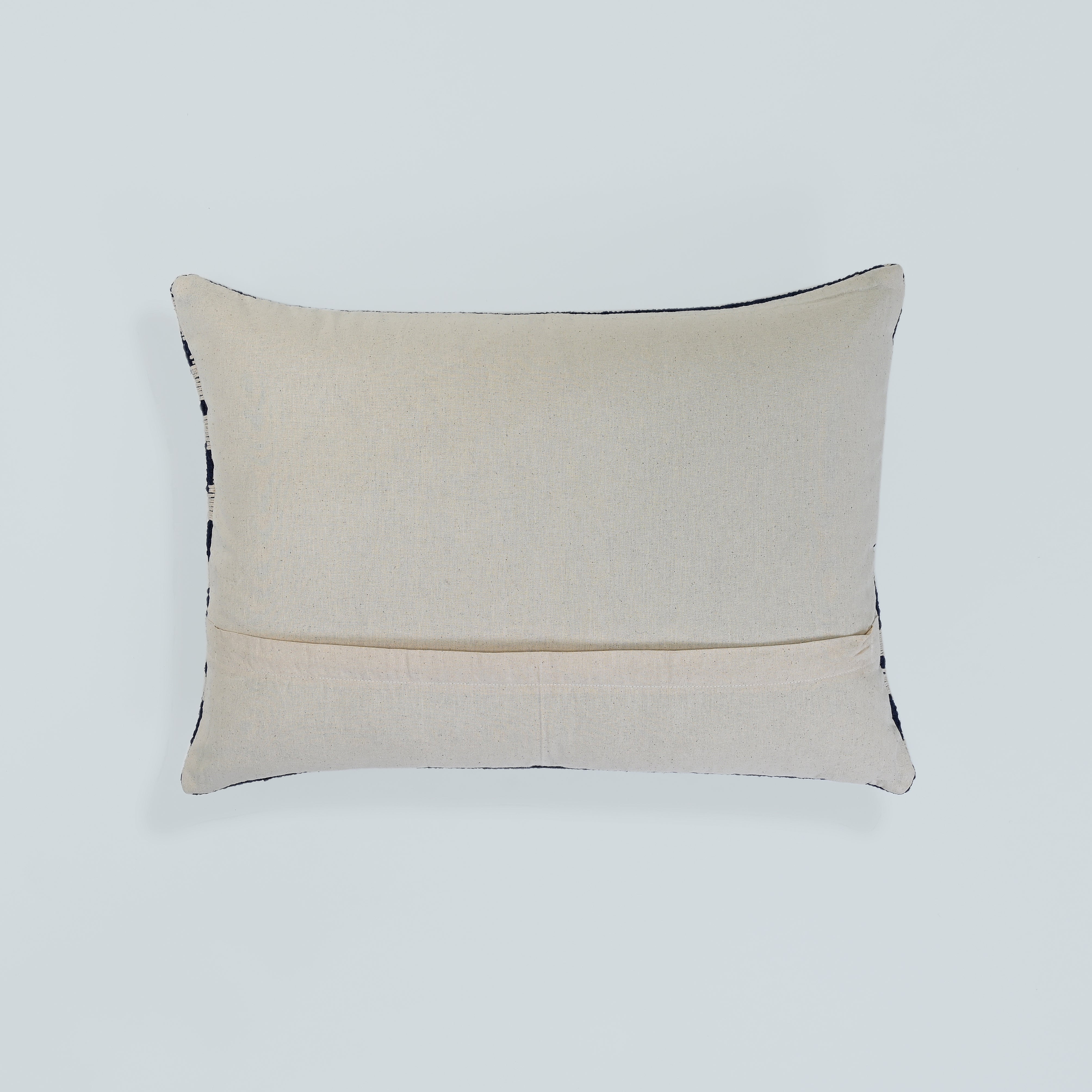 Woven Geomtric Boudoir Cushion