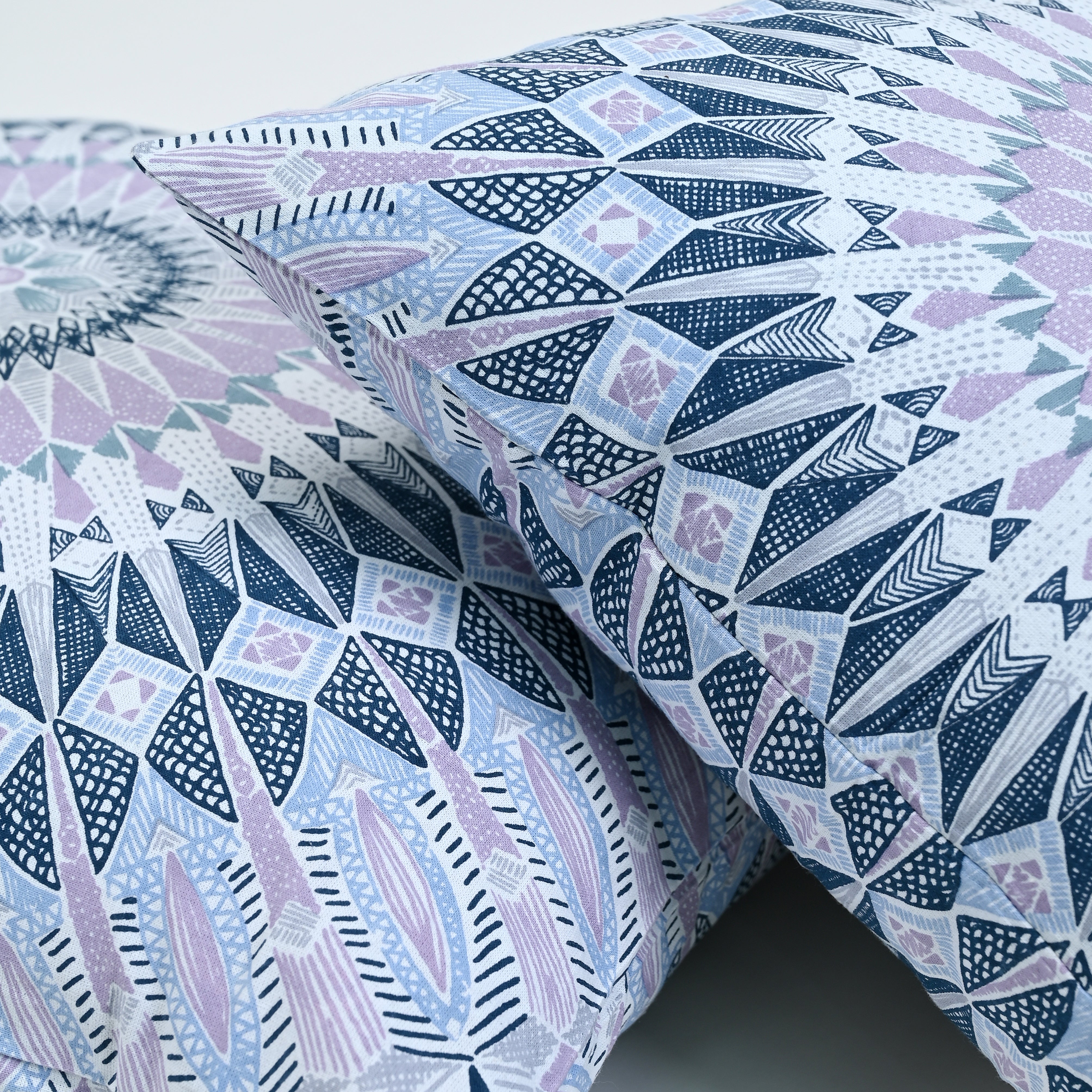 Fedora Printed Cushion Cover Set of 2