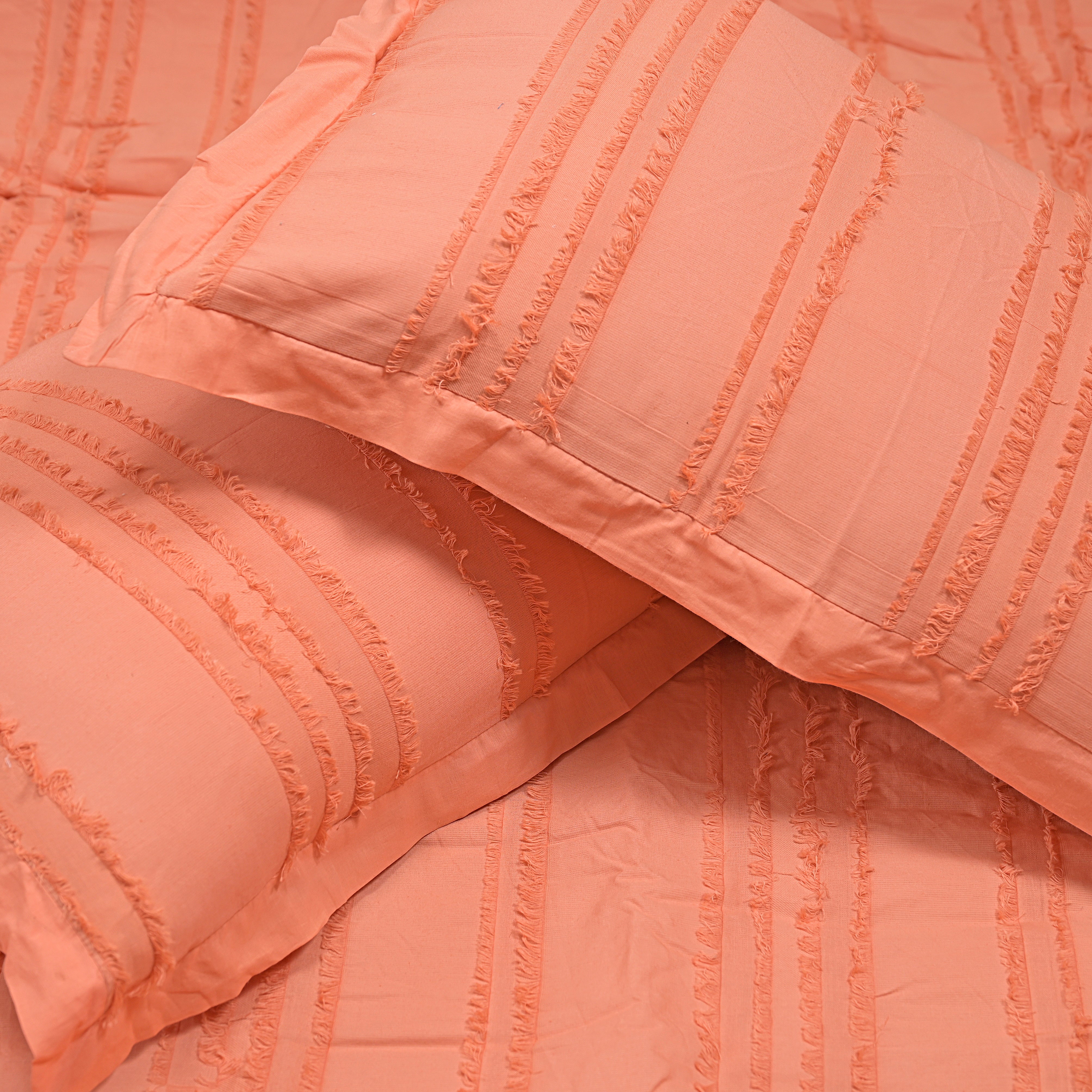 Fringe Comforter Set - 3 Pc