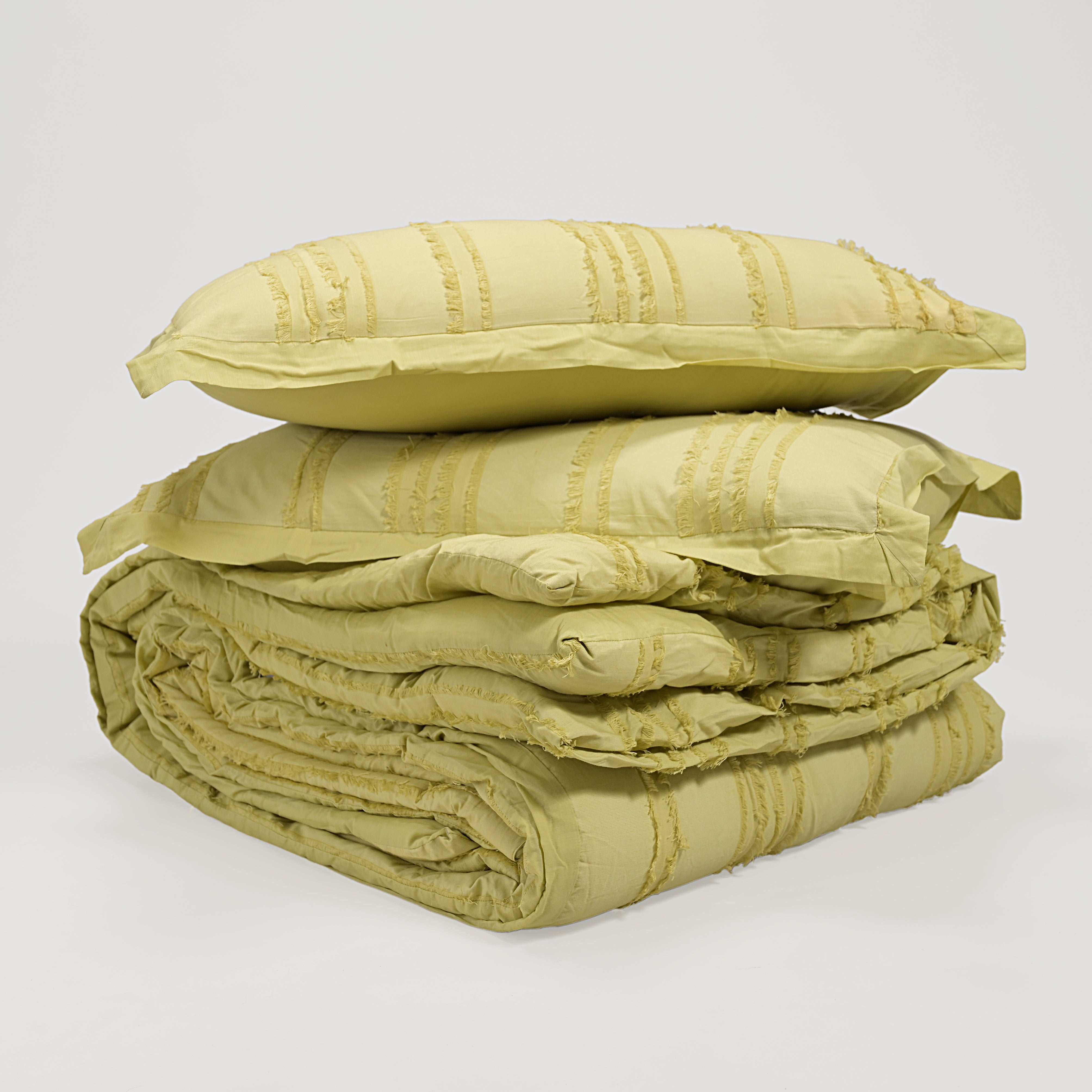 Fringe Comforter Set