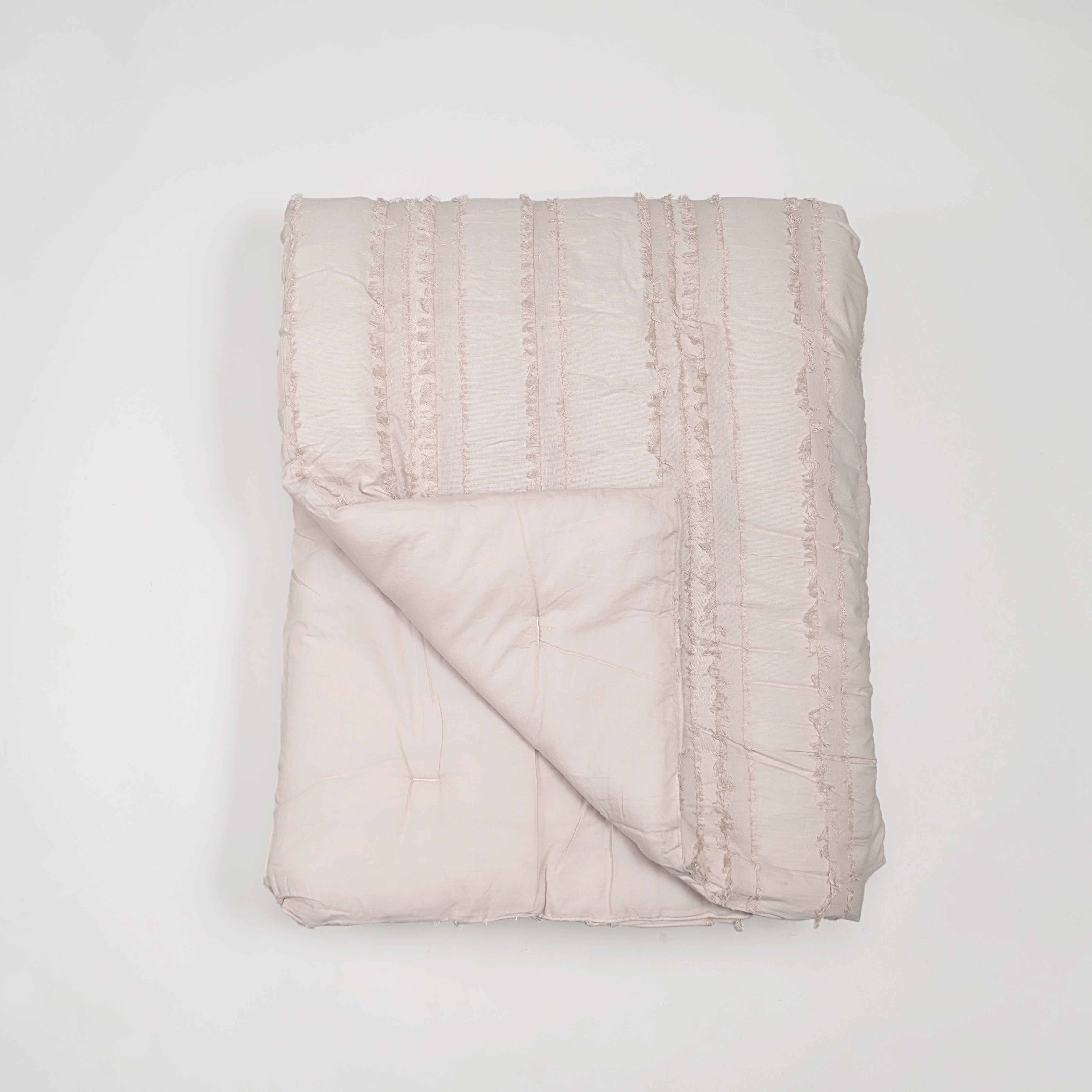 Fringe Comforter Set - 3 Pc