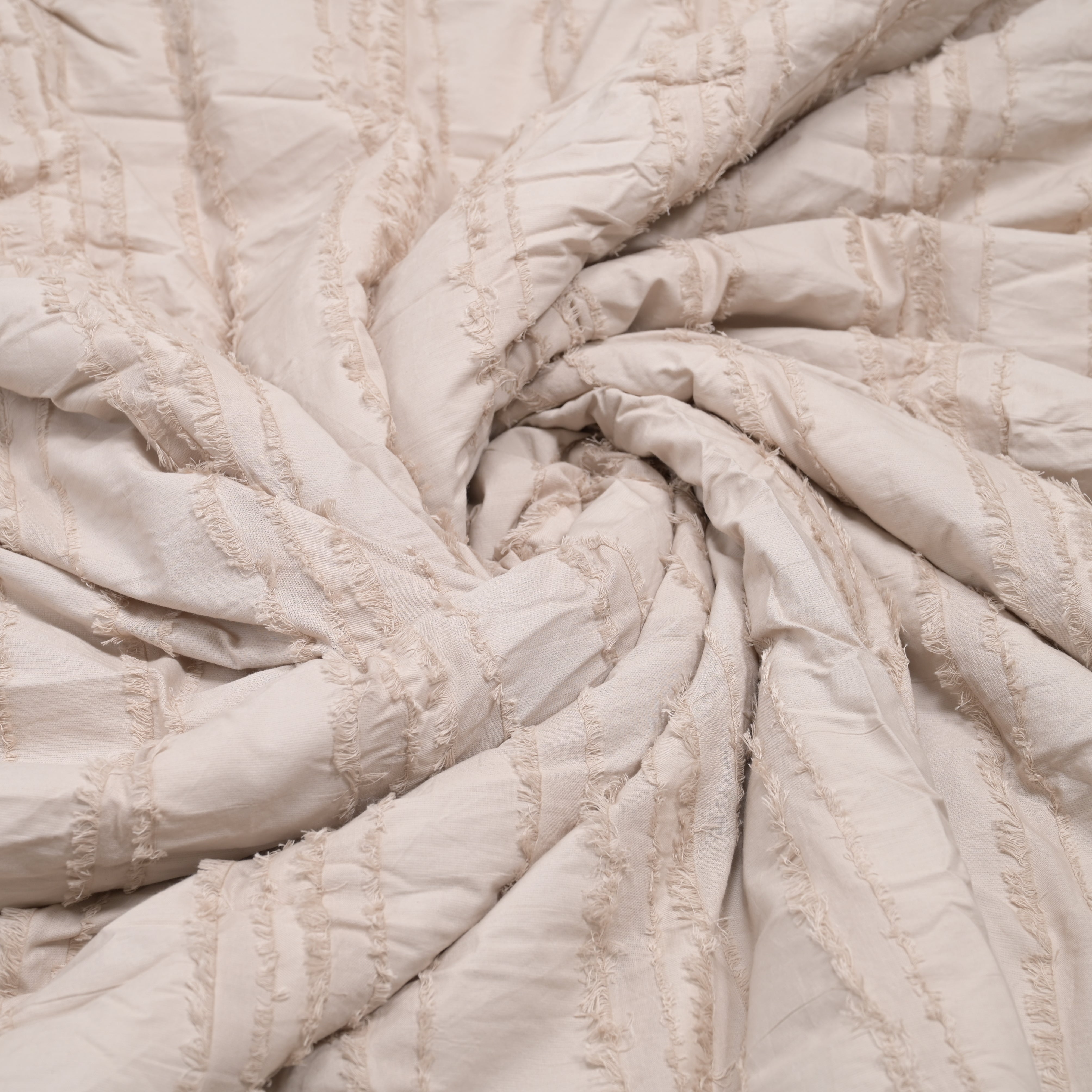 Fringe Comforter Set - 3 Pc