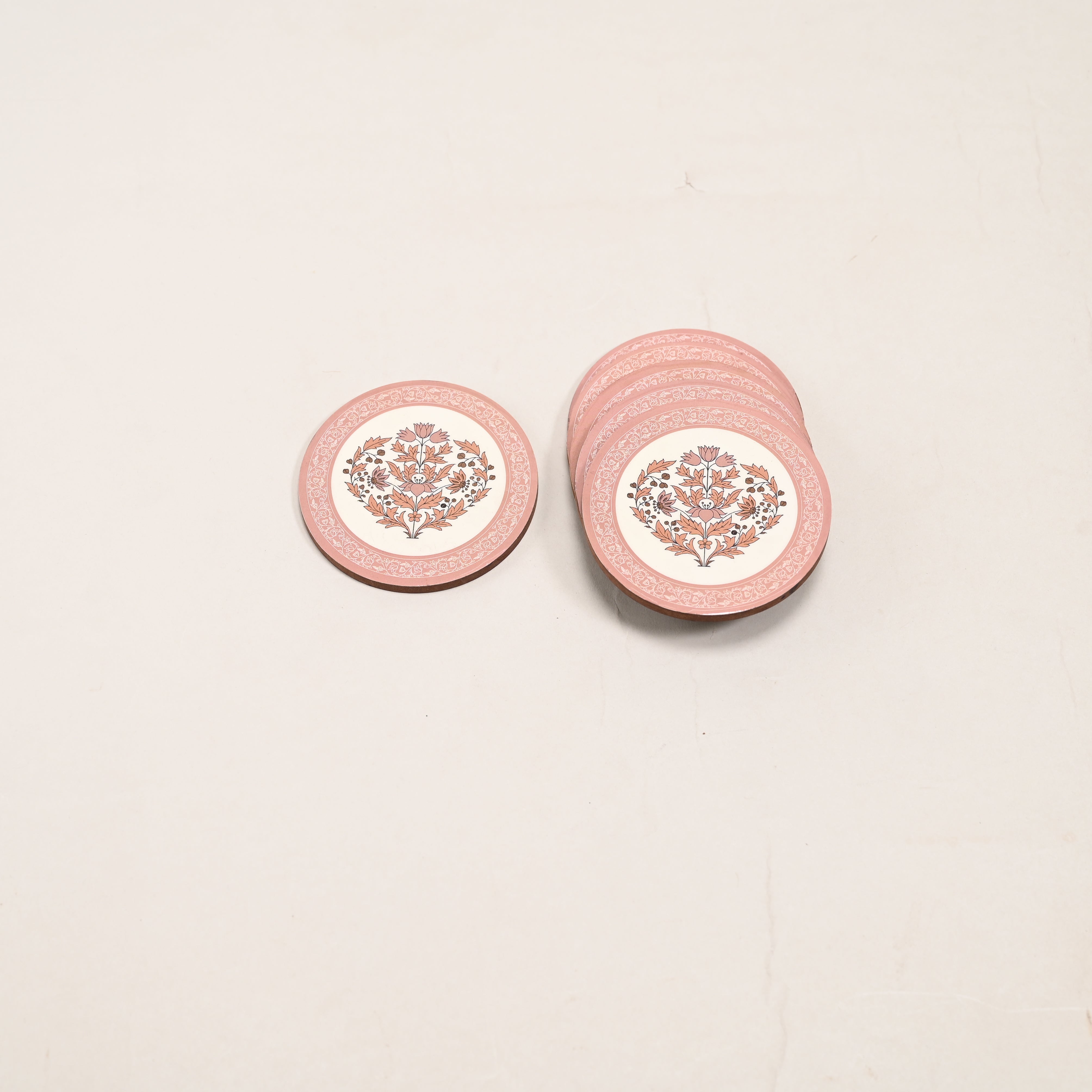Elysian Beige Coaster Set of 6