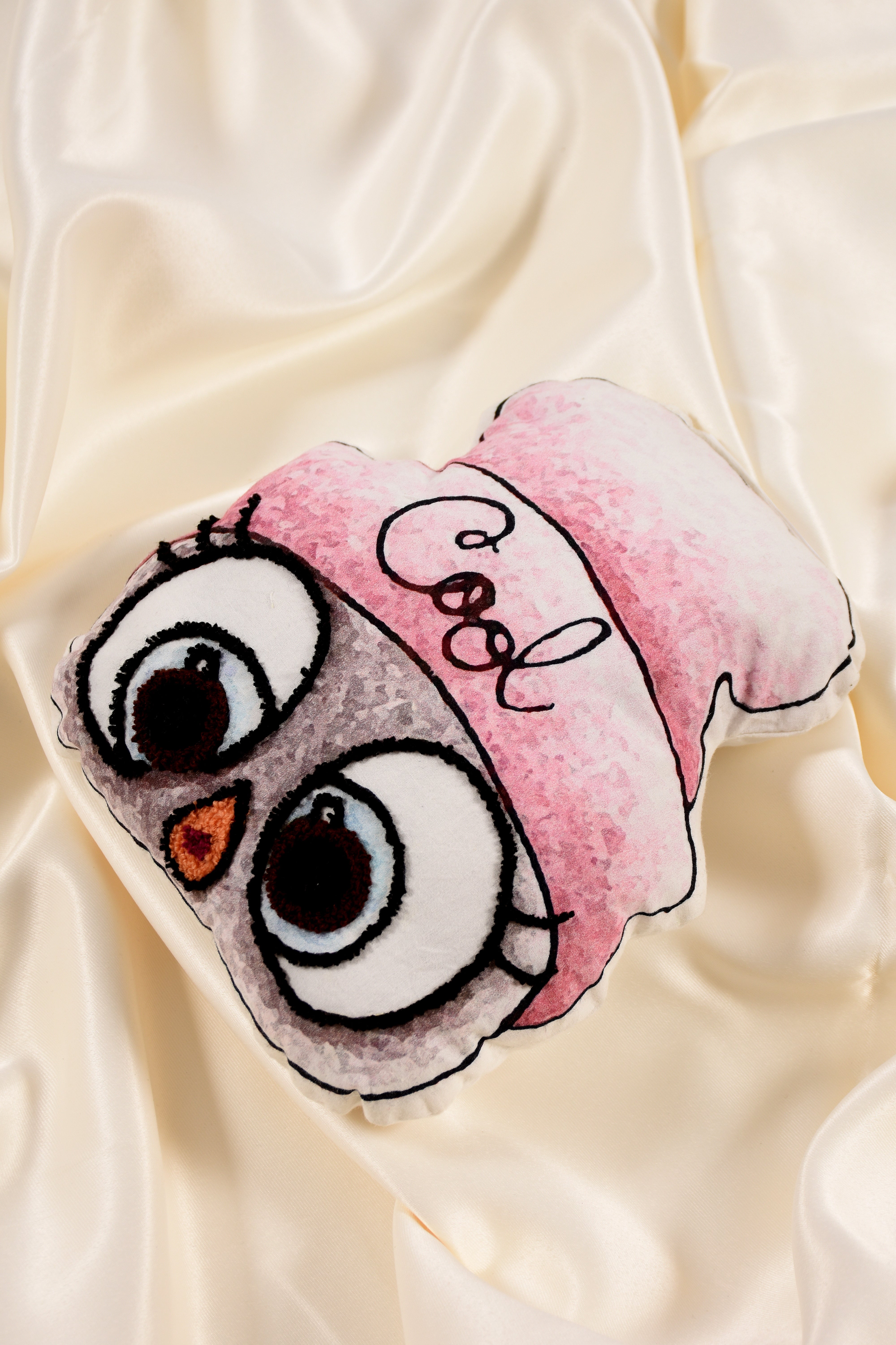 Symphony Owl Shaped Cushion