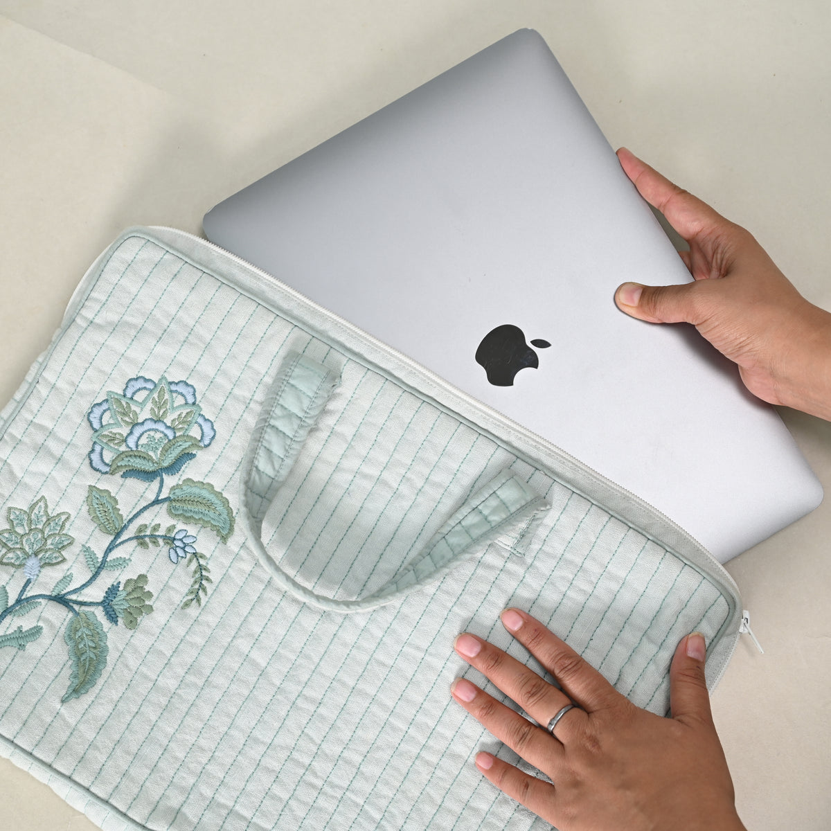 Hanami Quilted Laptop Sleeve