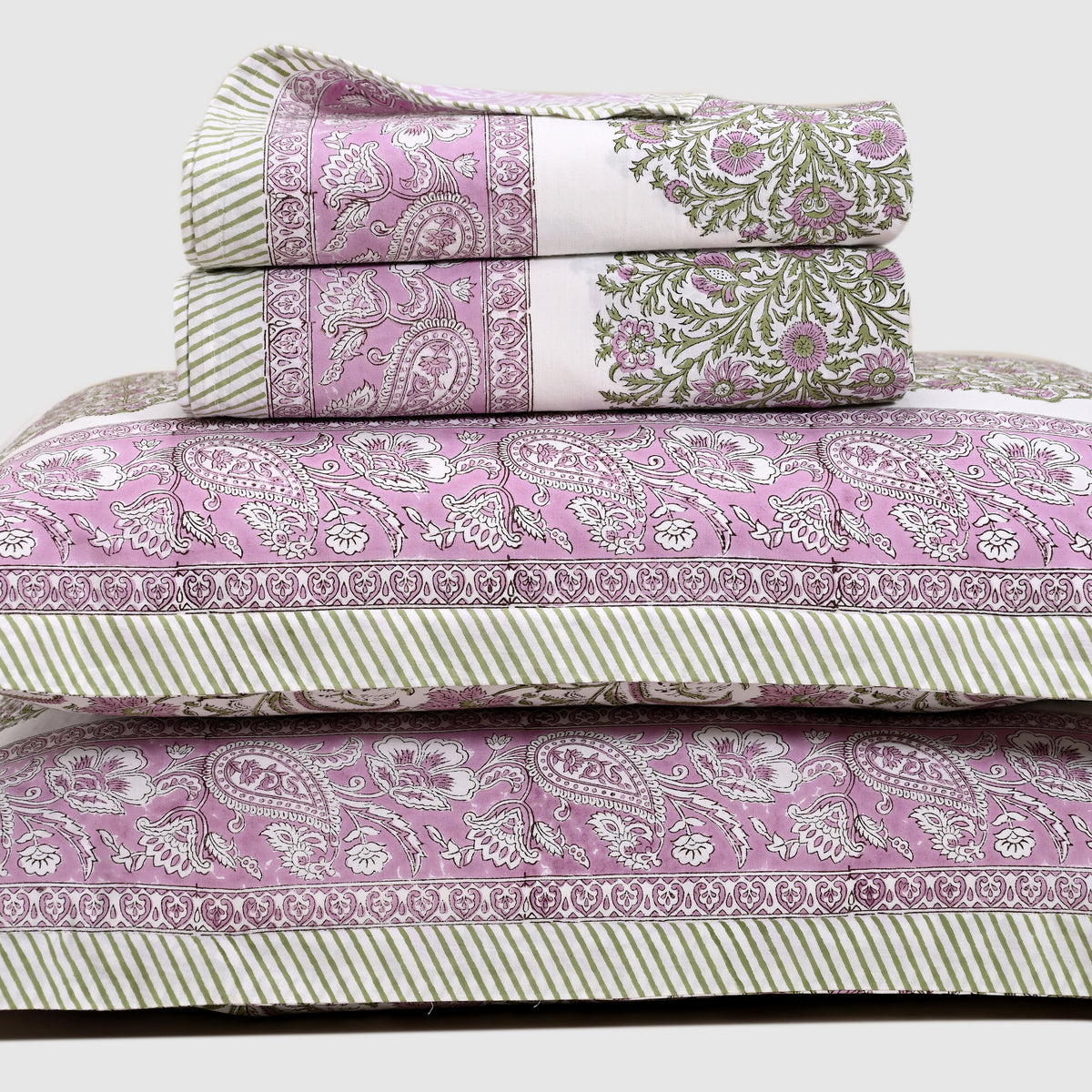 Rajmudra Block Printed Bed Sheet