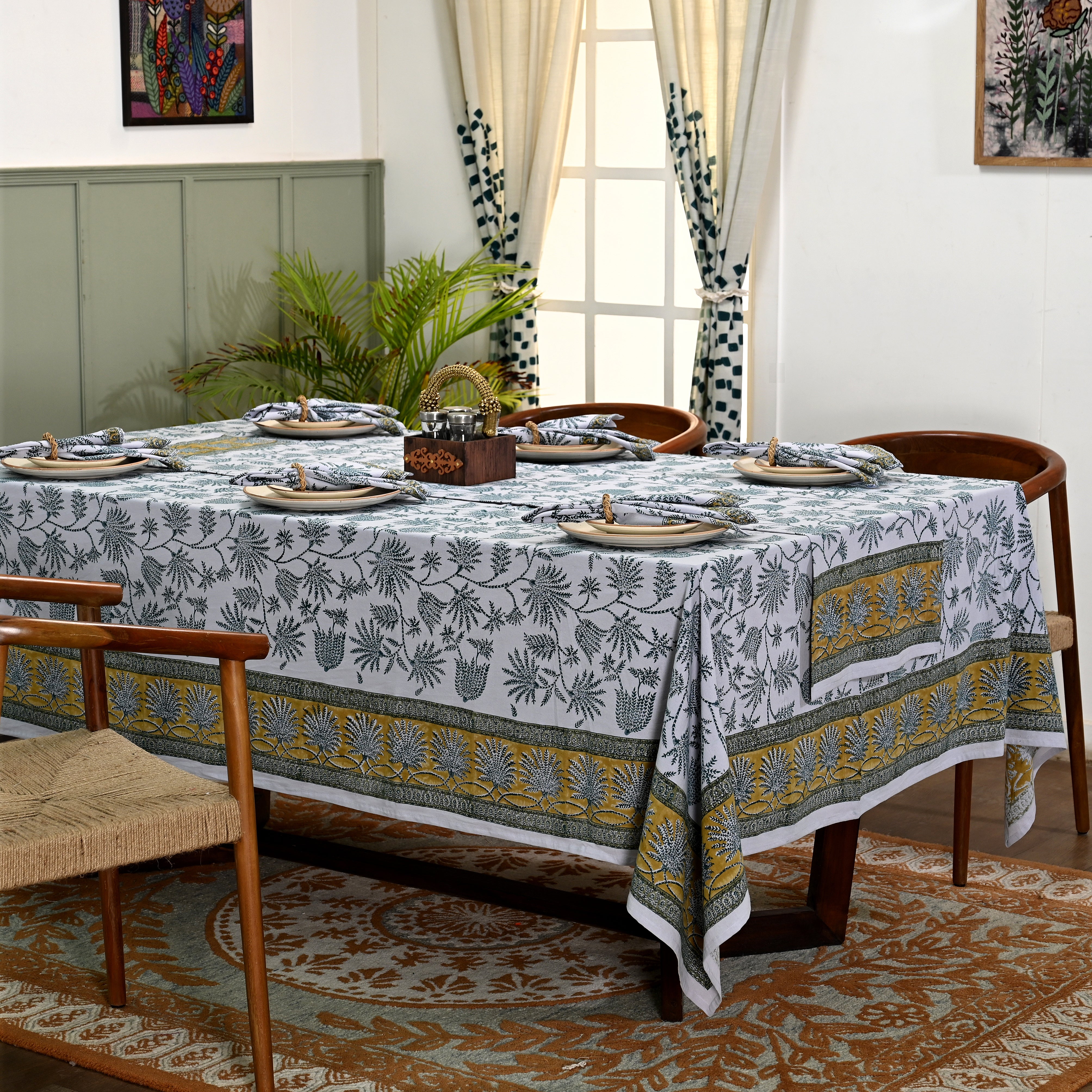 Orchid Oasis Table Cover