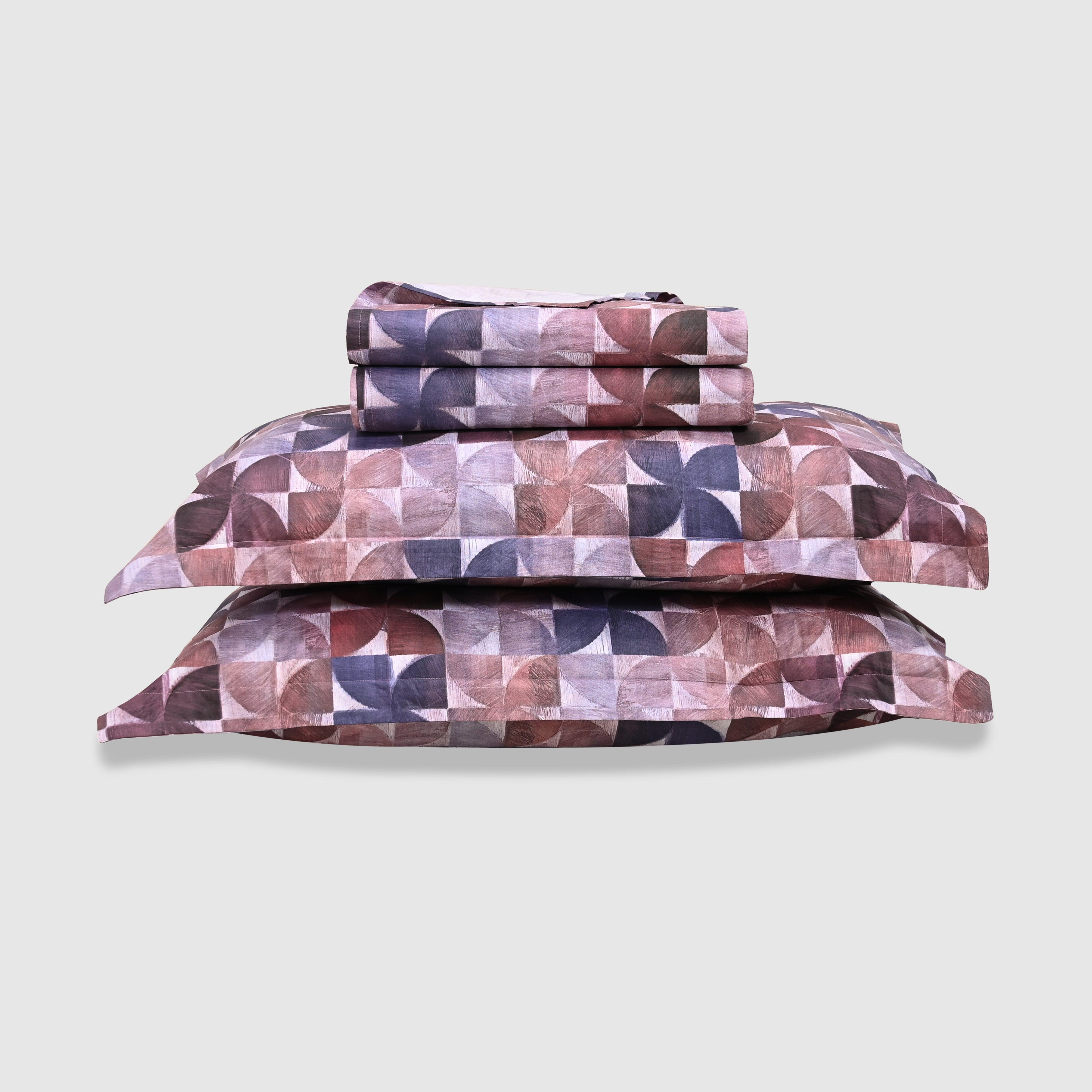 Terra – Lilac | 300 TC Percale King Size Bed Sheet Set (Copy)