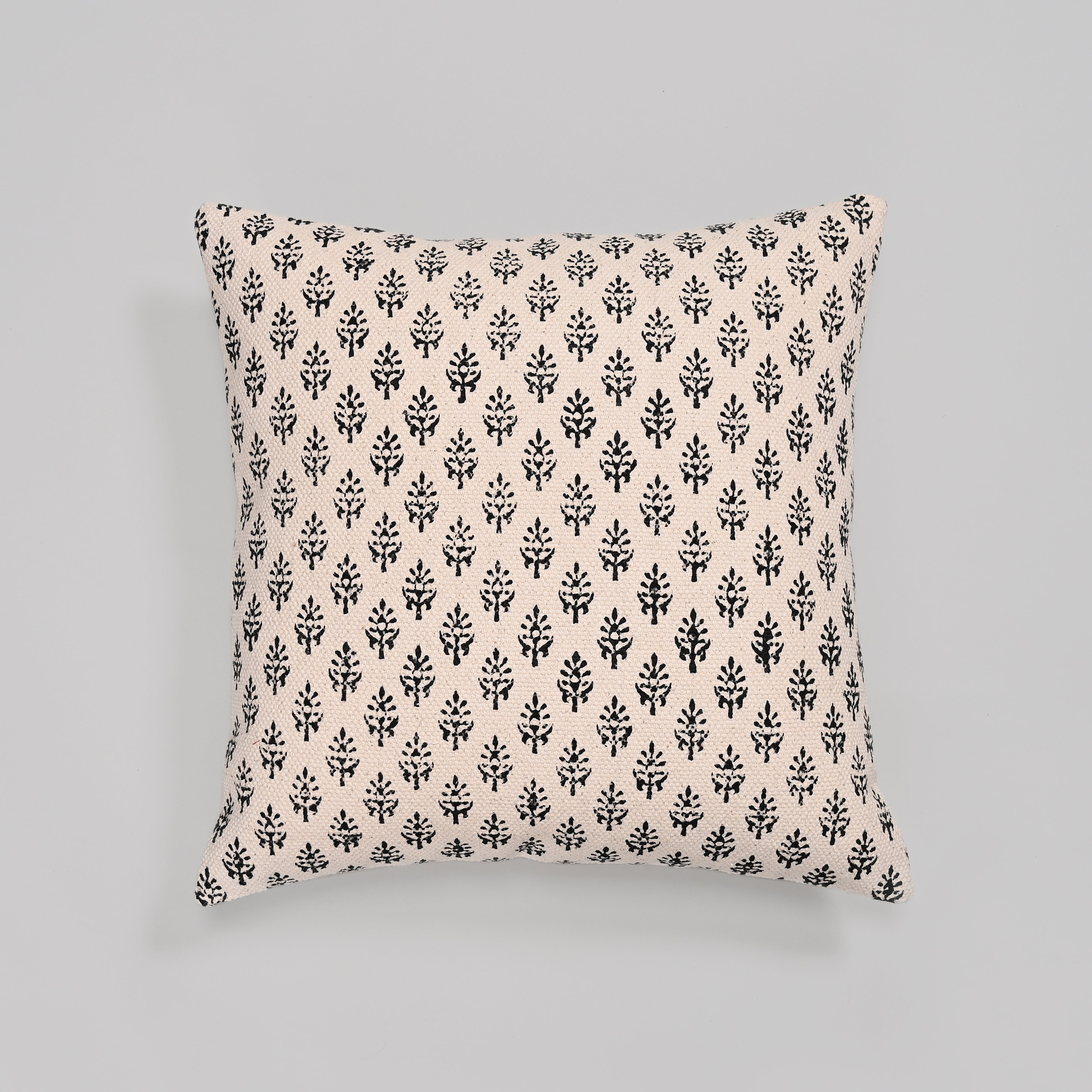 Buta Block Printed Cushion Cover