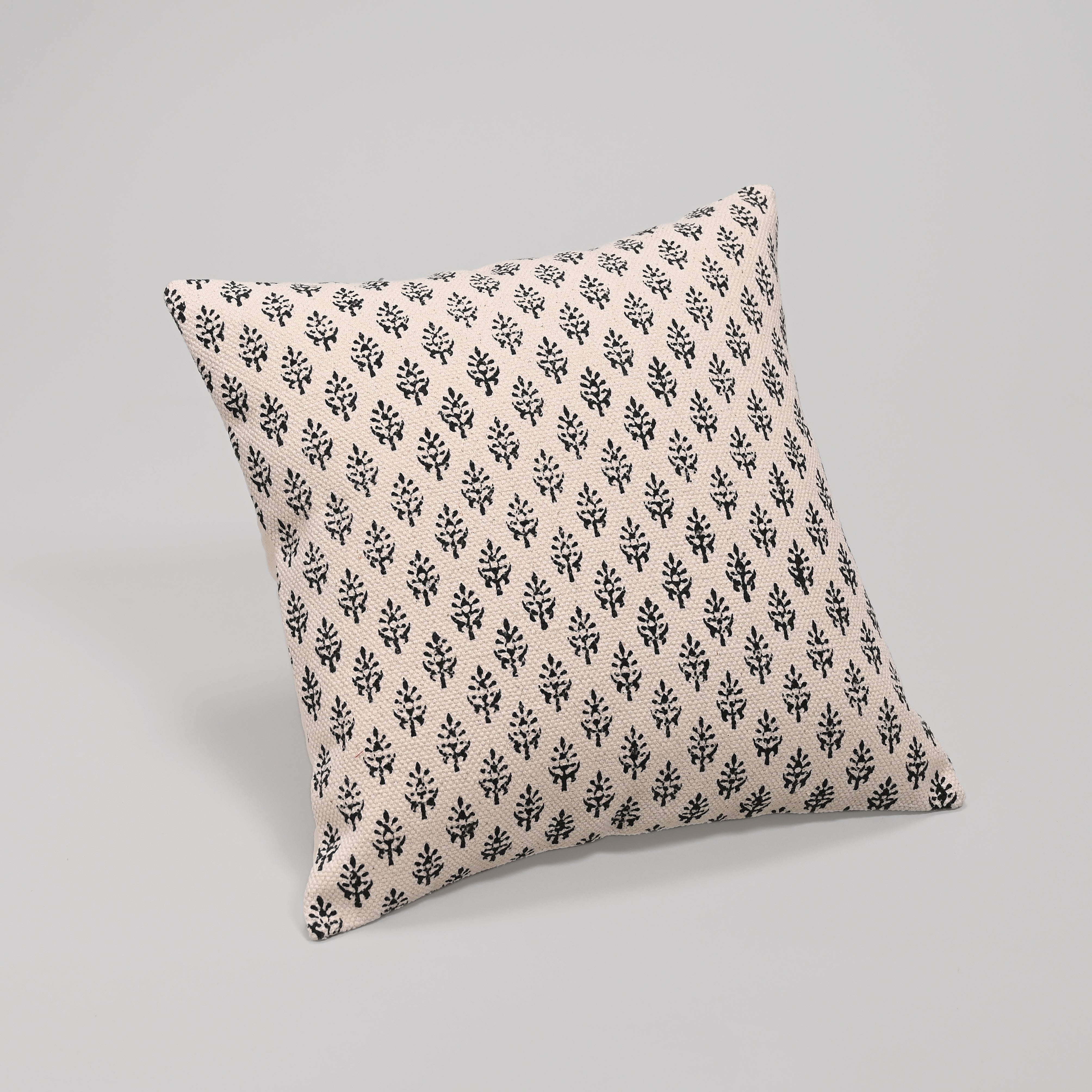 Buta Block Printed Cushion Cover
