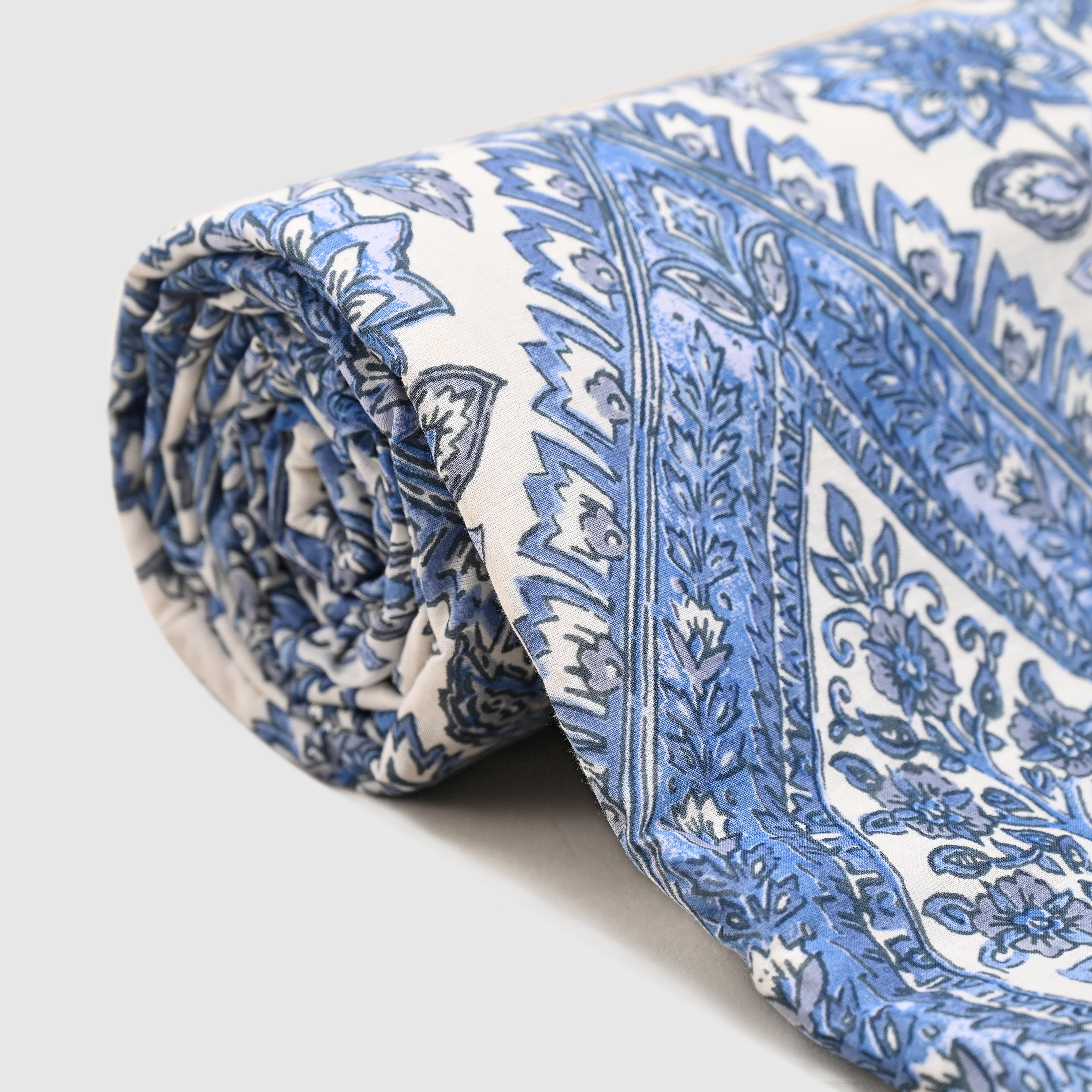 Damask Lightweight Cotton Dohar – Summer AC Blanket
