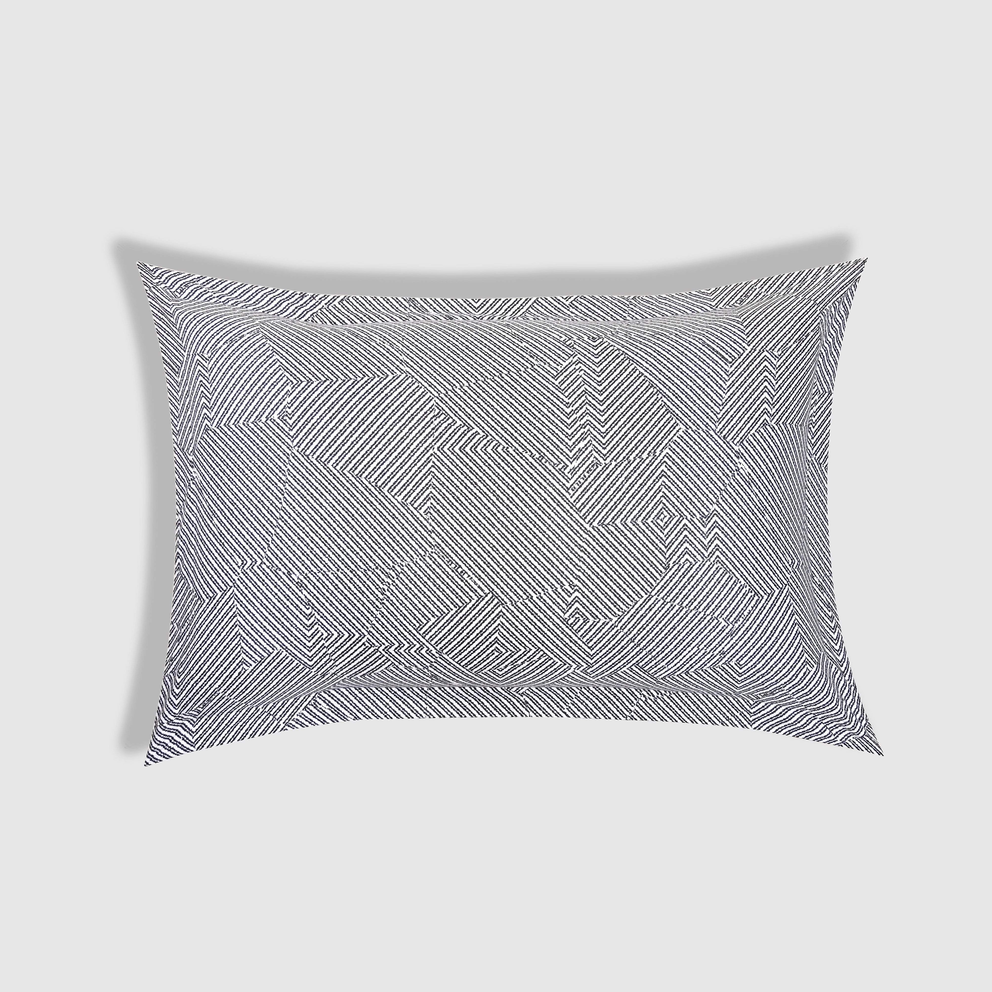 Maverick - Graphite | 300 TC Percale King Size Bed Sheet Set