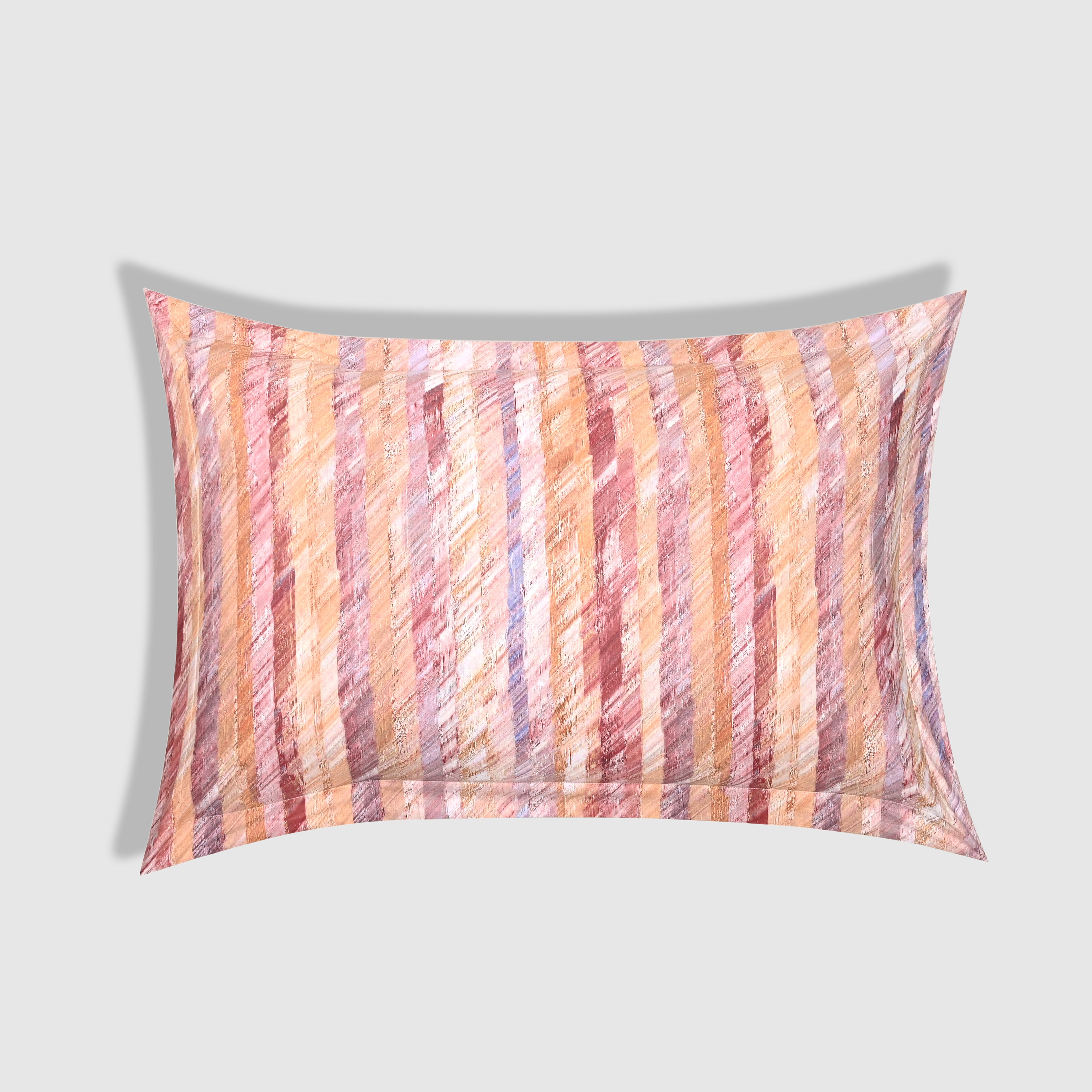 Kaleida - Peach | 300 TC Percale King Size Bed Sheet Set