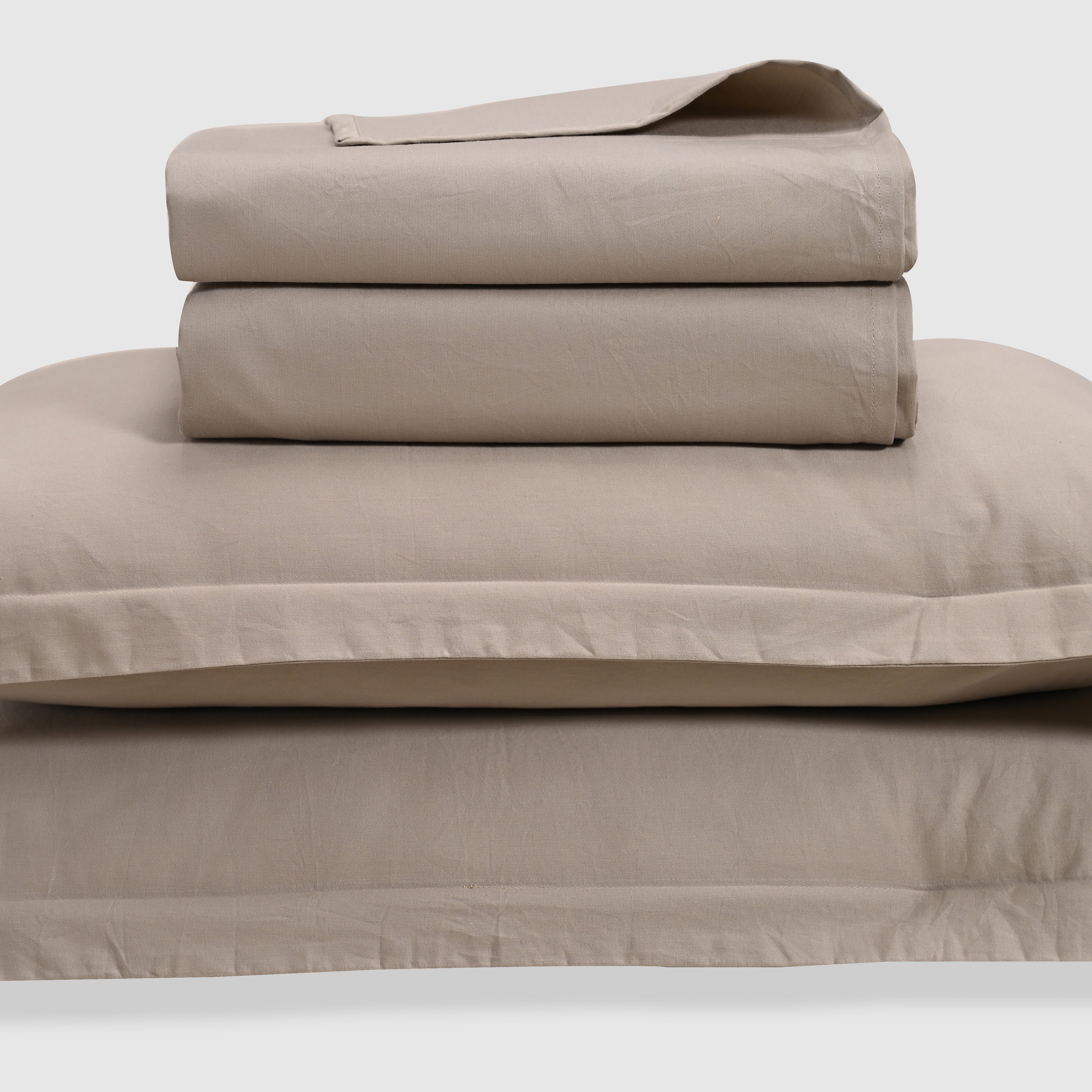 400 TC Premium Cotton Bed Sheet Set – Satin Weave Luxury Bedding