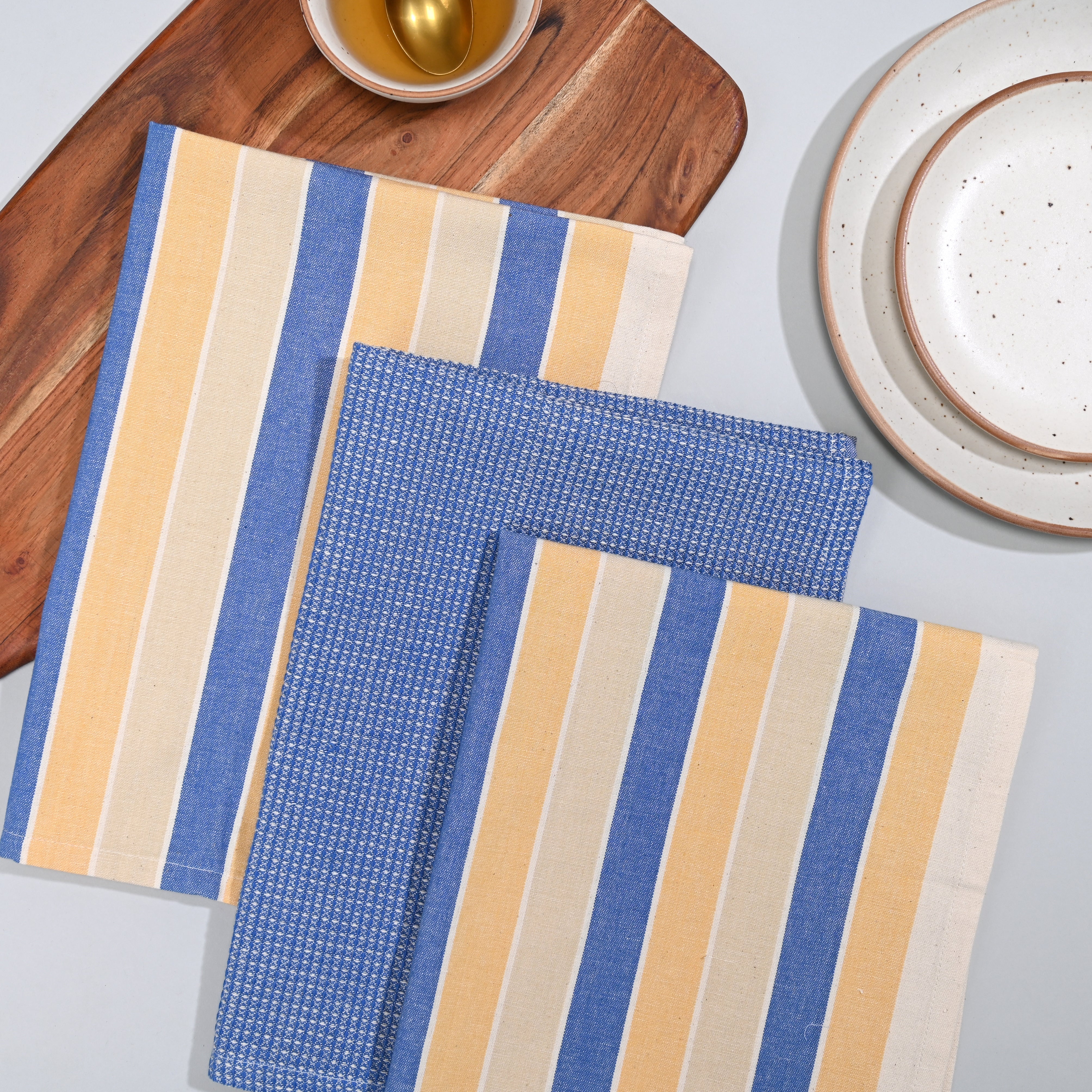 Stripe Kitchen Towel 3 Pc Set
