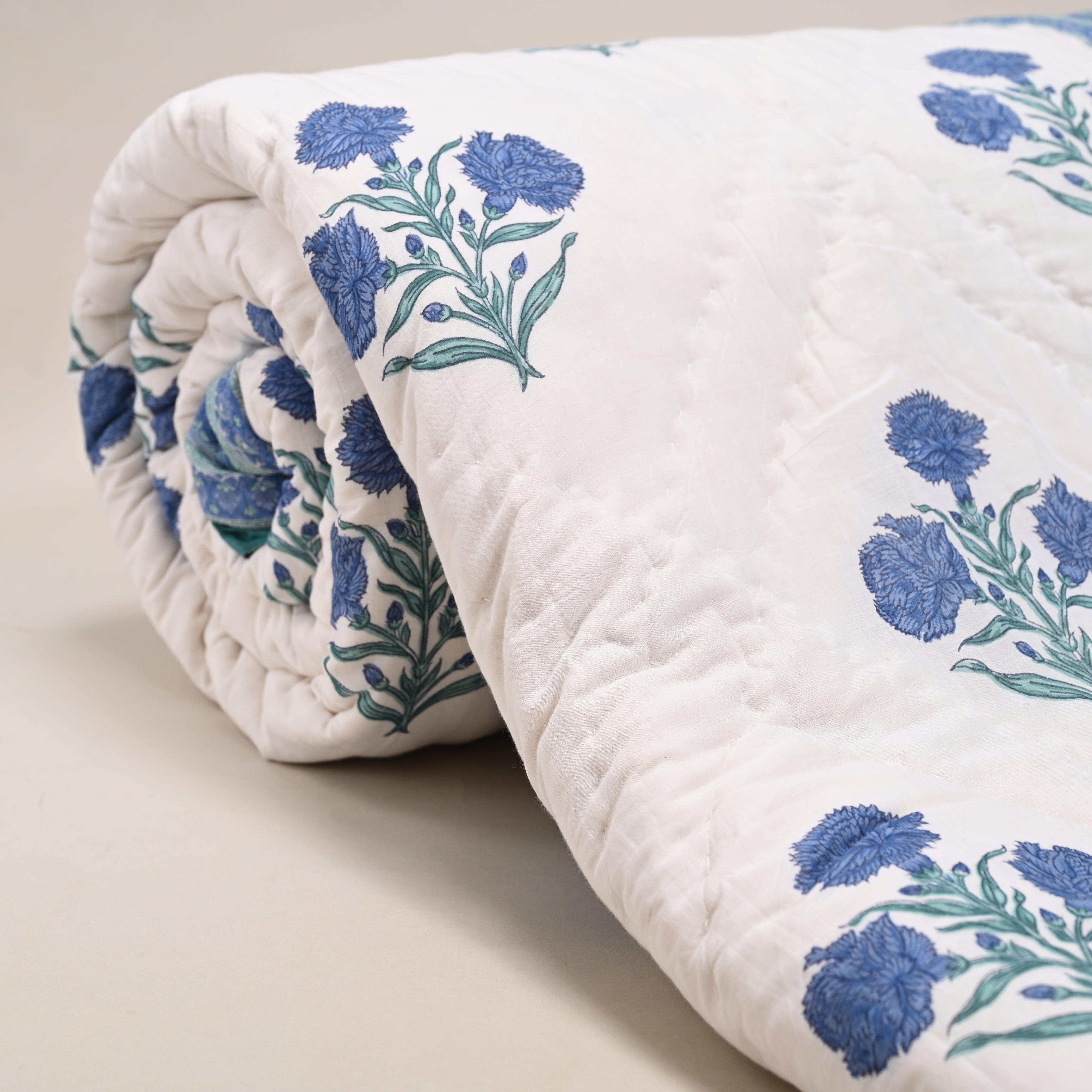 Bagh Premium Hand Made Jaipur Reversible Quilt