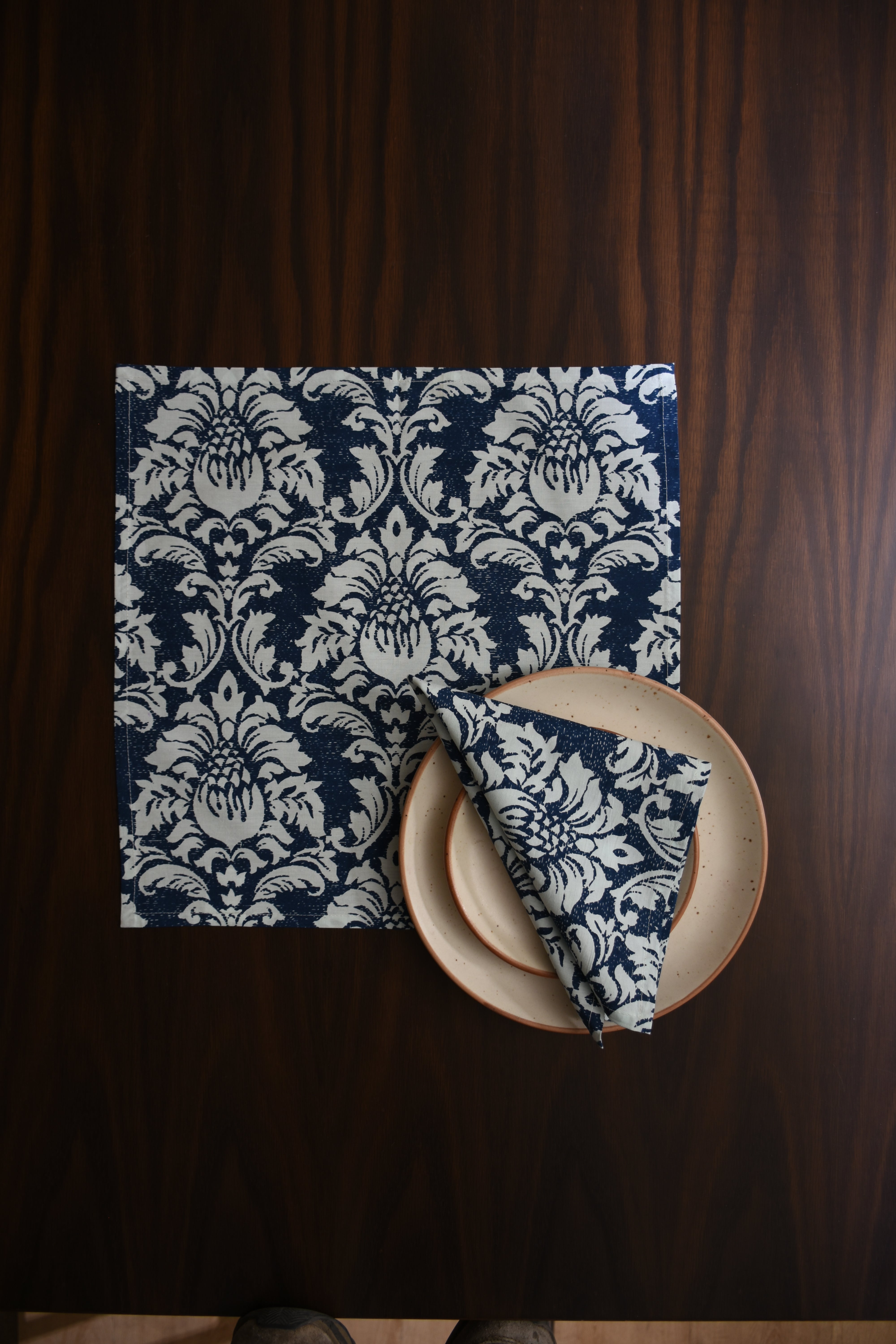 Damask Napkin 6 Pc Set