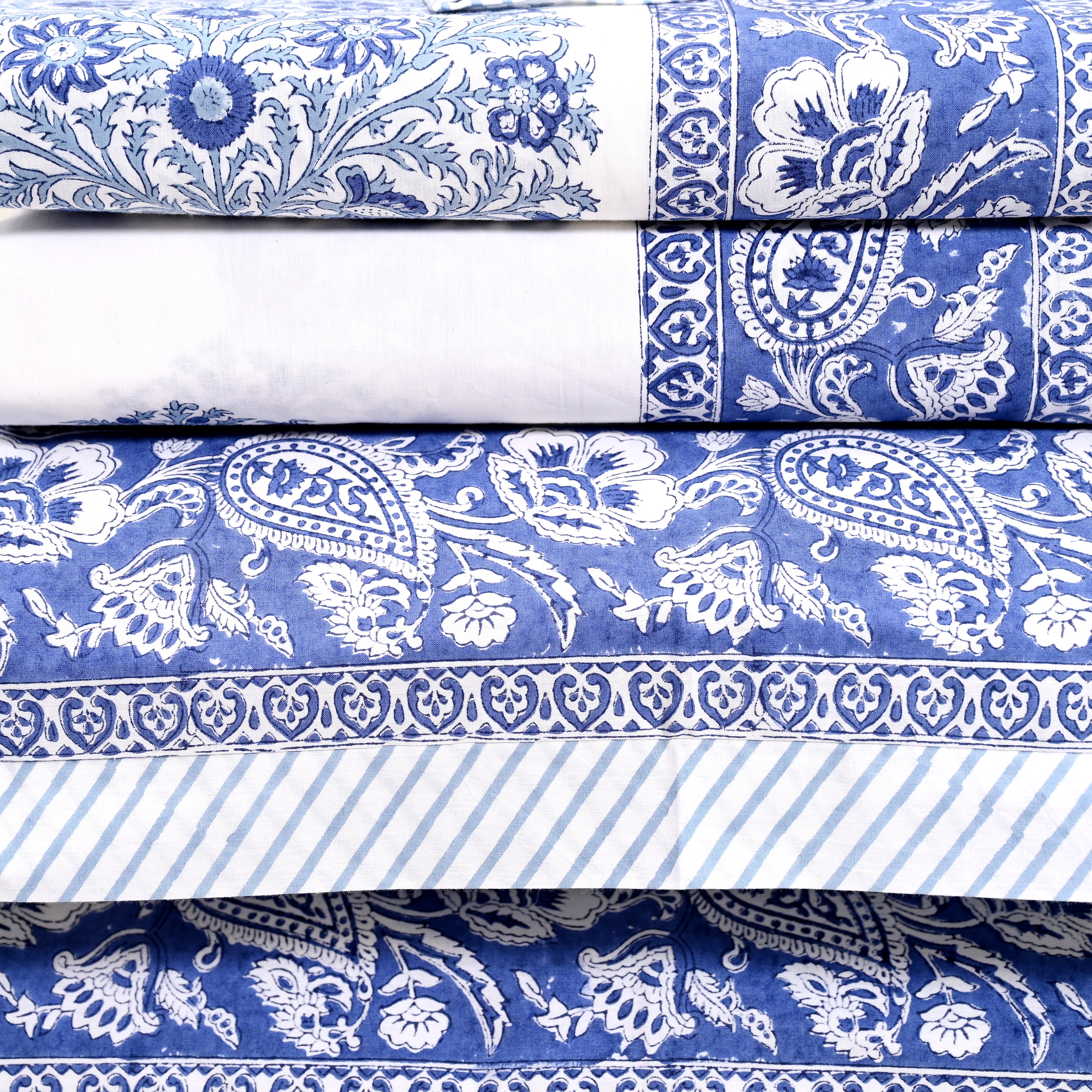 Rajmudra Block Printed Bed Sheet