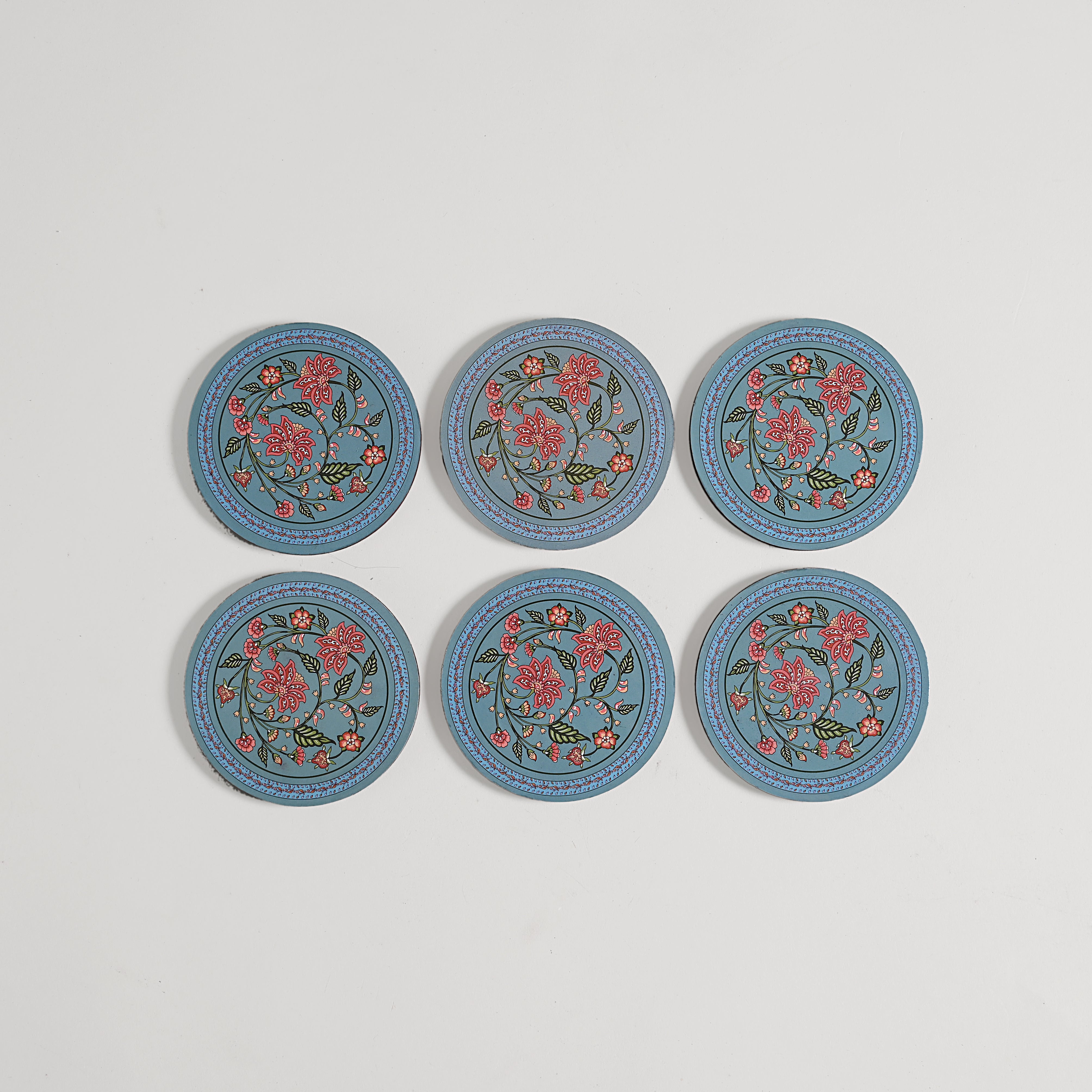 Gulal Coaster Set of 6