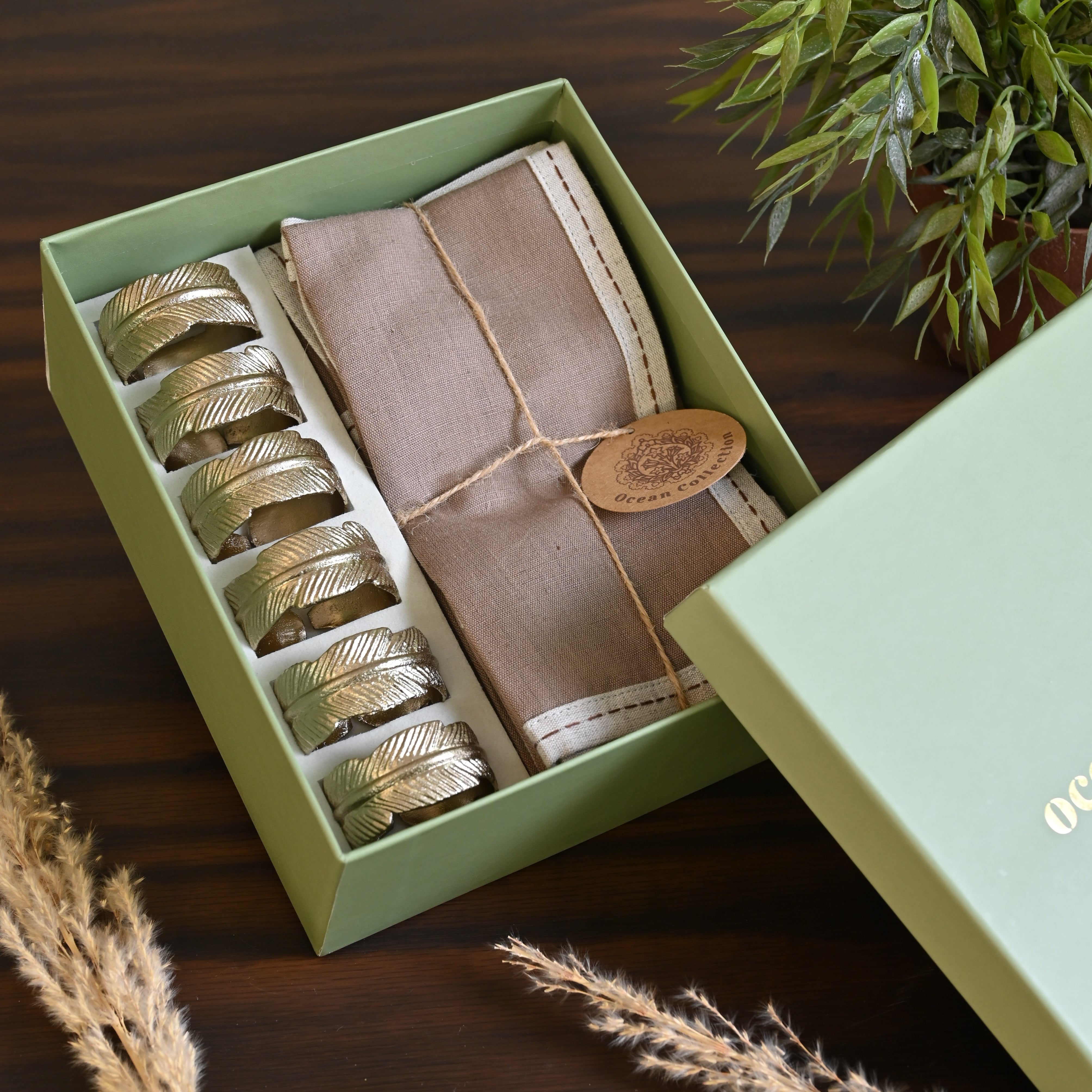 Linen Napkin Gift Set