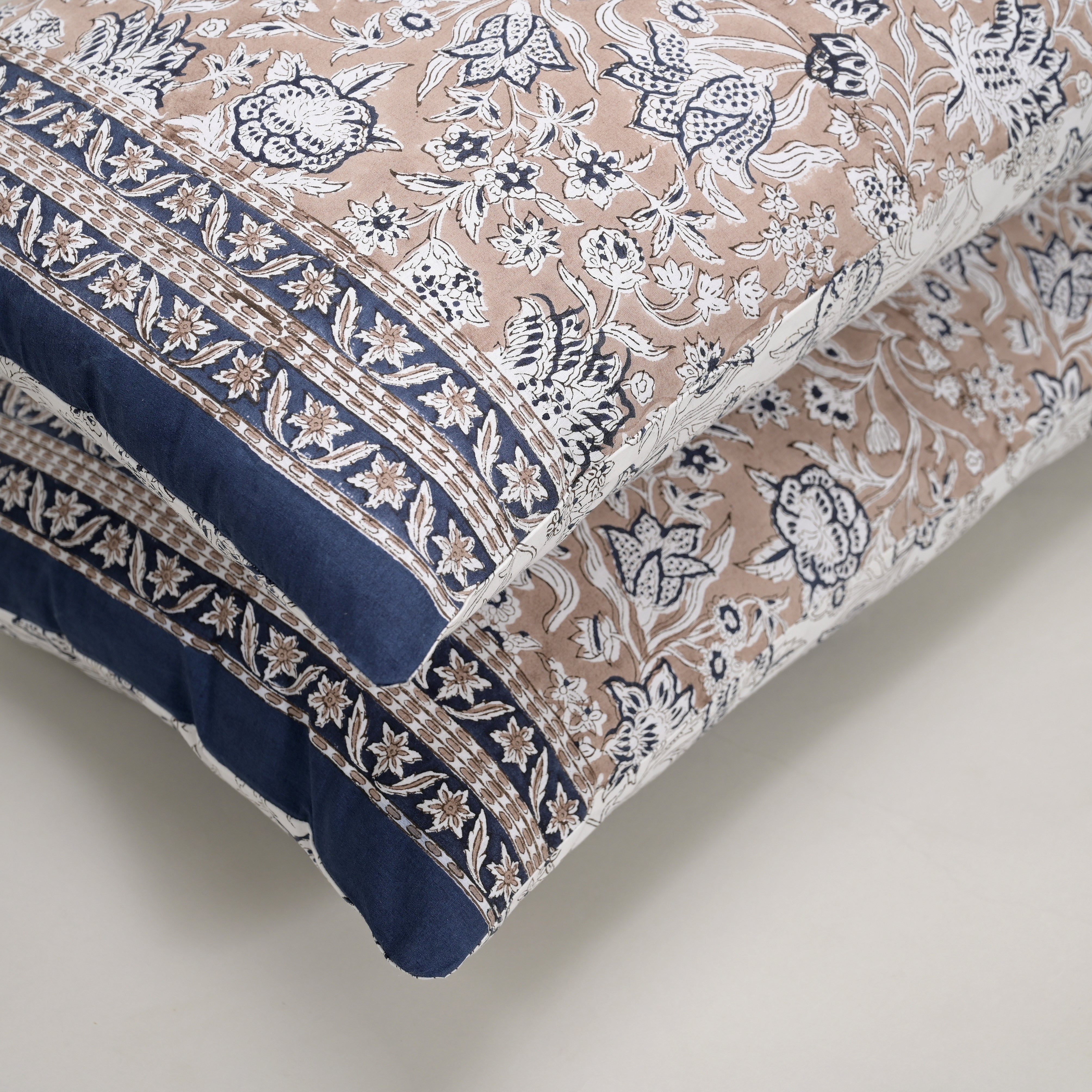 Florence Block Printed Bed Sheet set