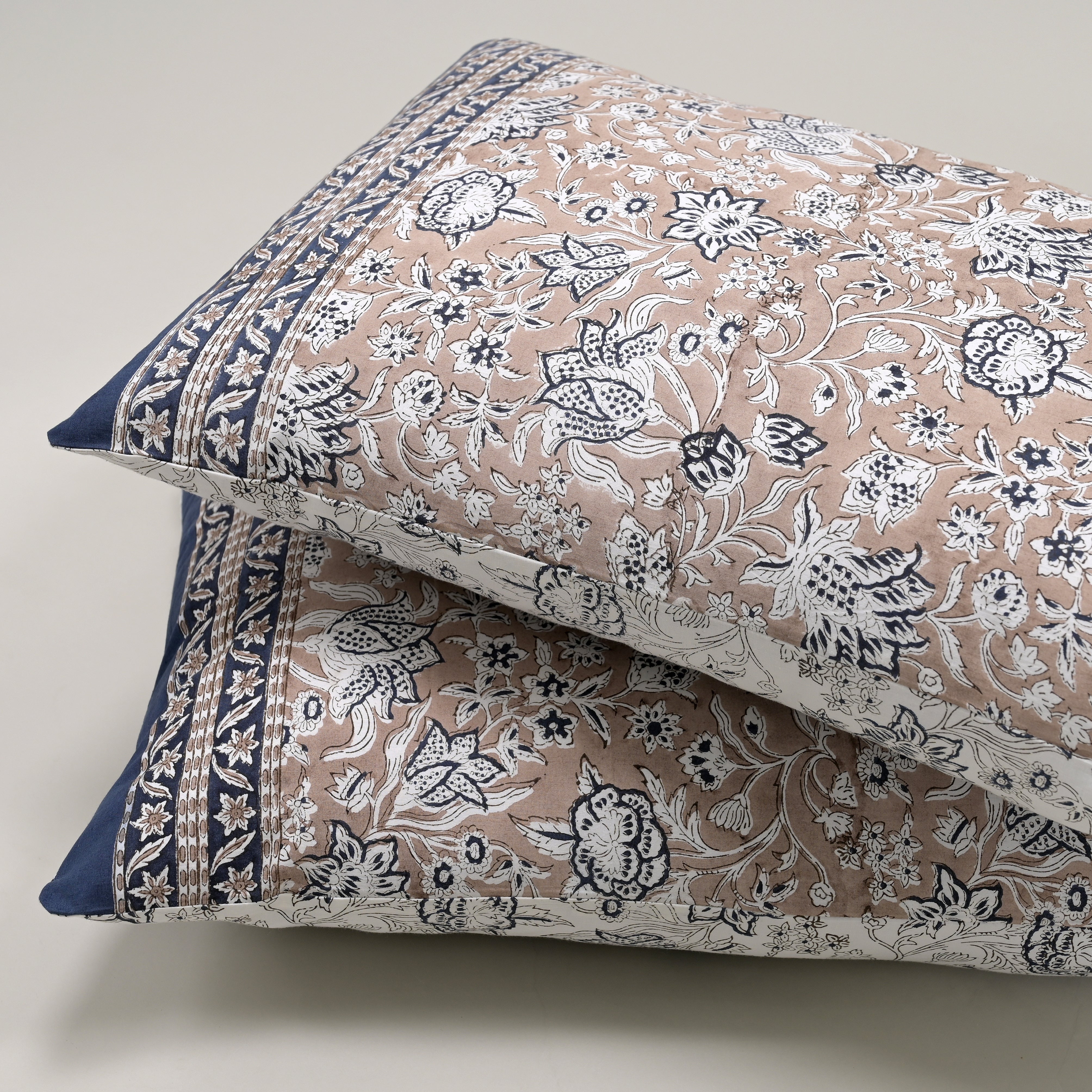 Florence Block Printed Bed Sheet set