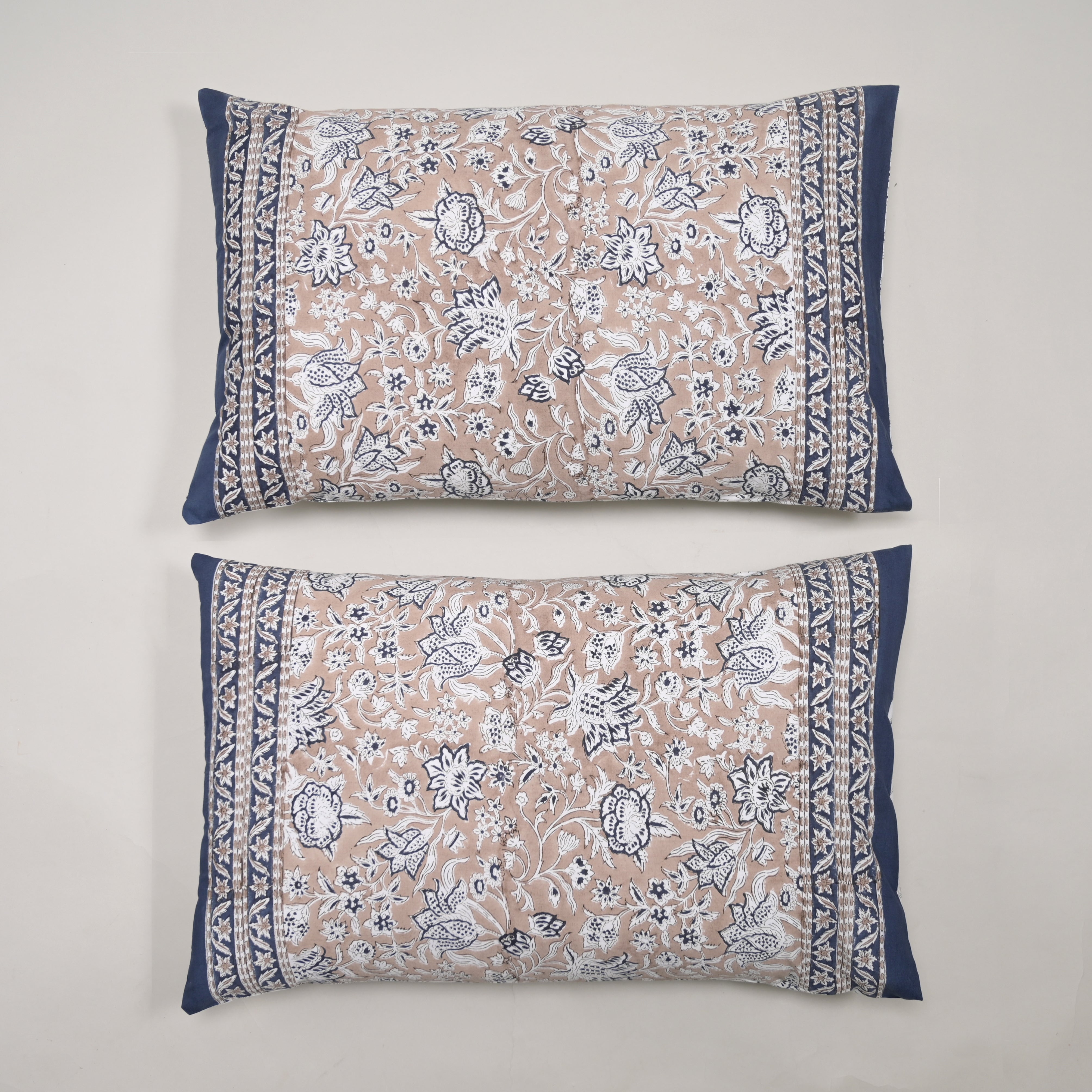 Florence Block Printed Bed Sheet set