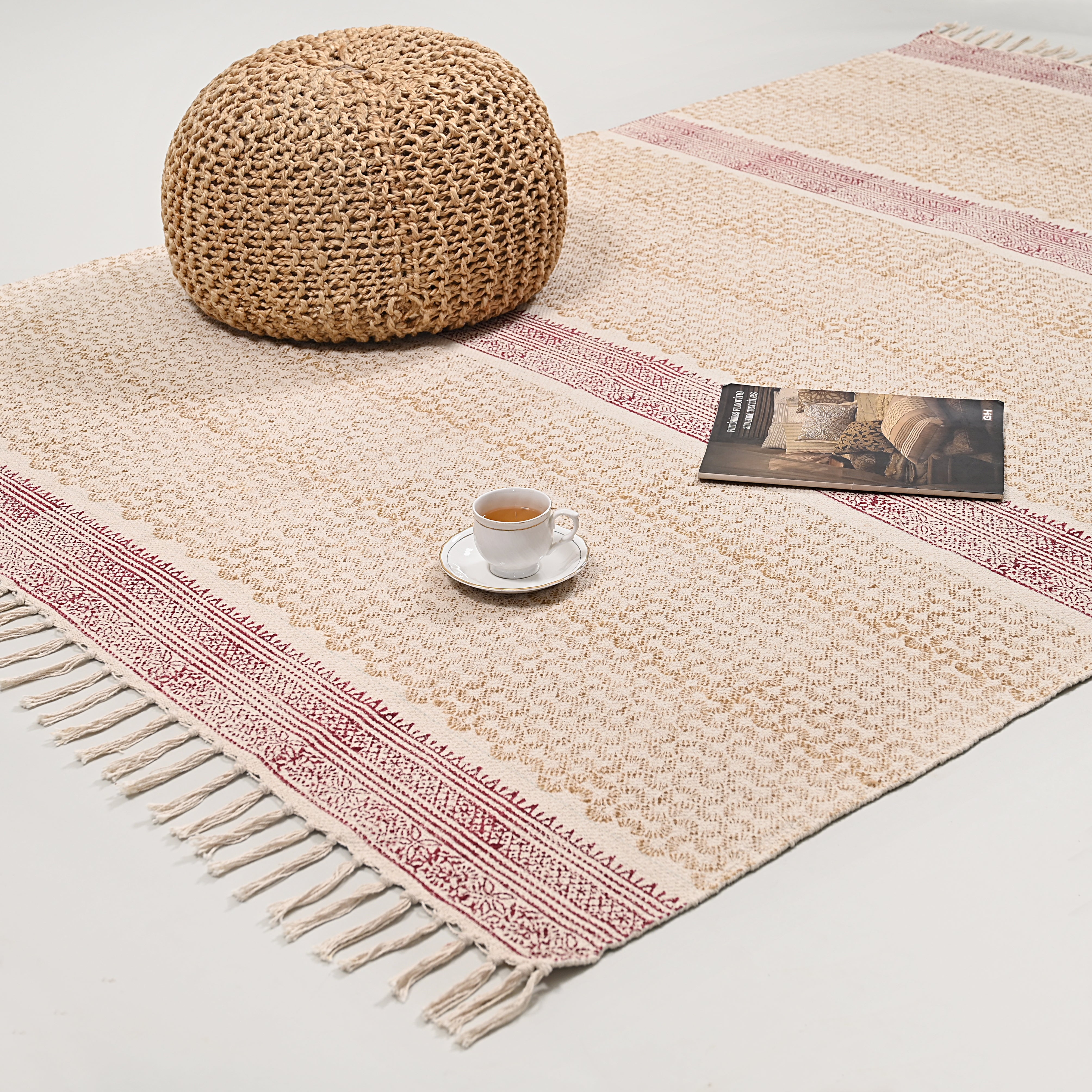 Jaipur Block Printed Area Rug