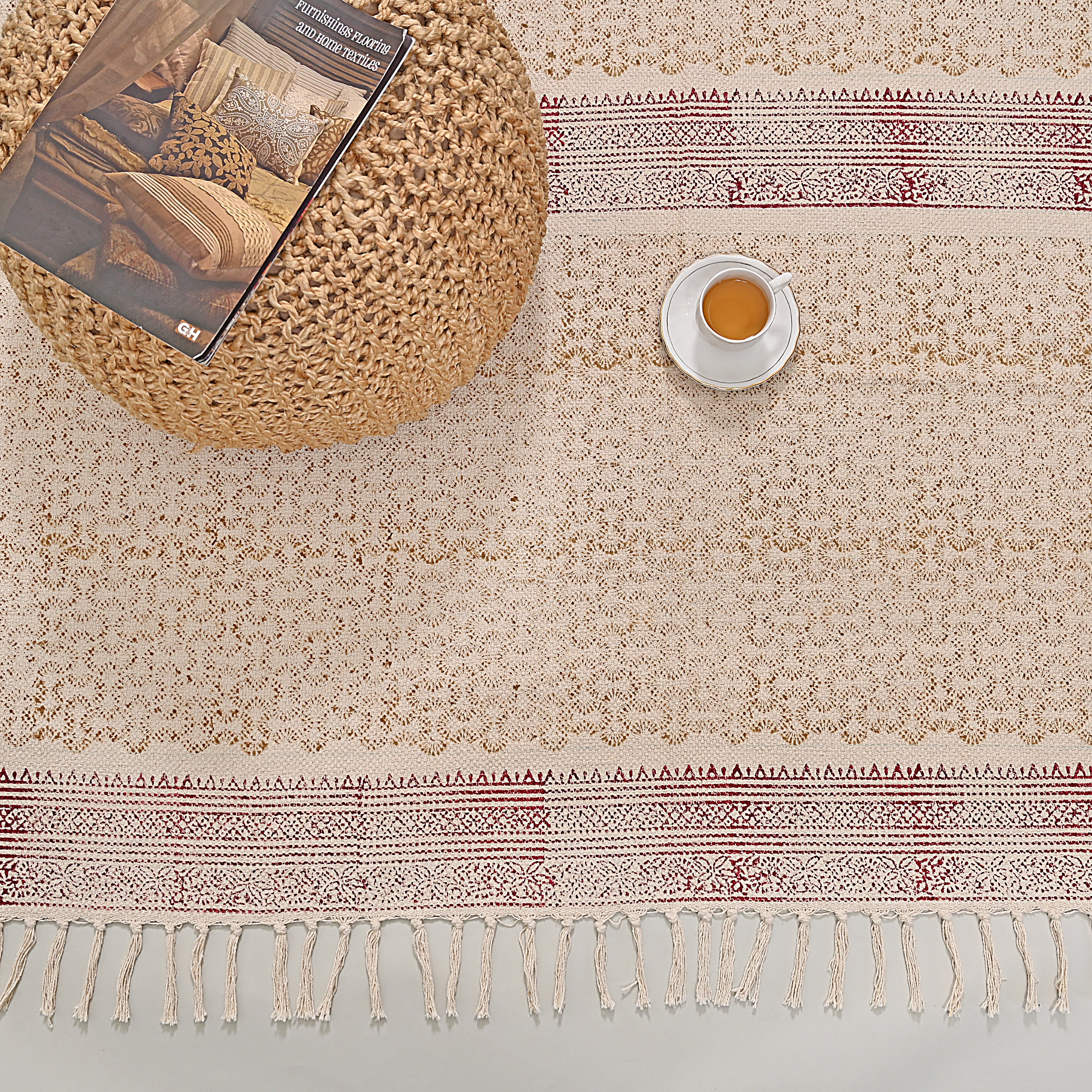 Jaipur Block Printed Area Rug