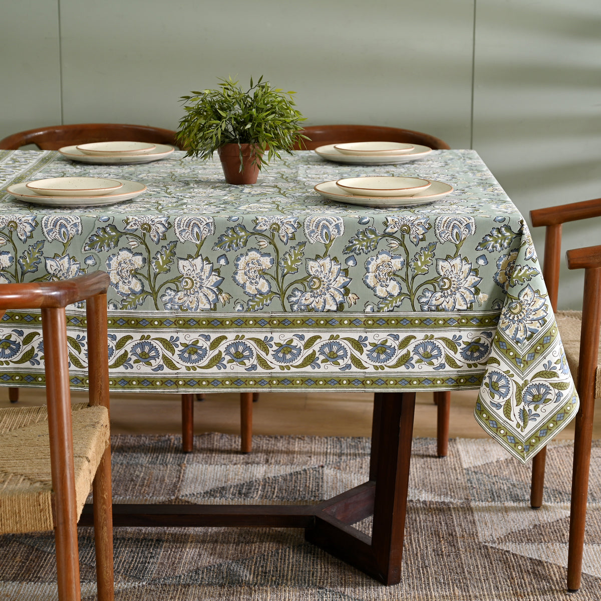 Floral Gulistan Table Cover