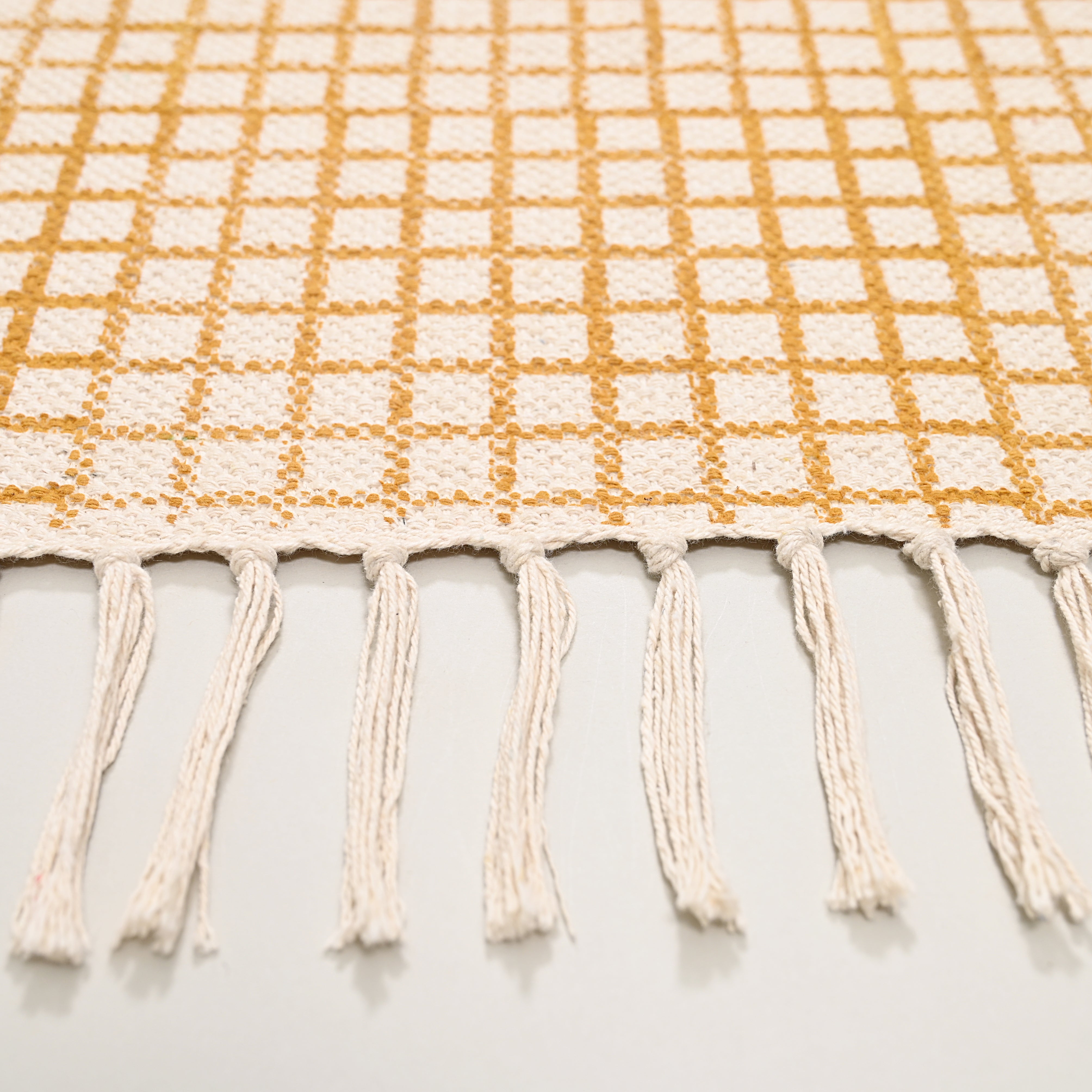 Checker Board Patch Area Rug