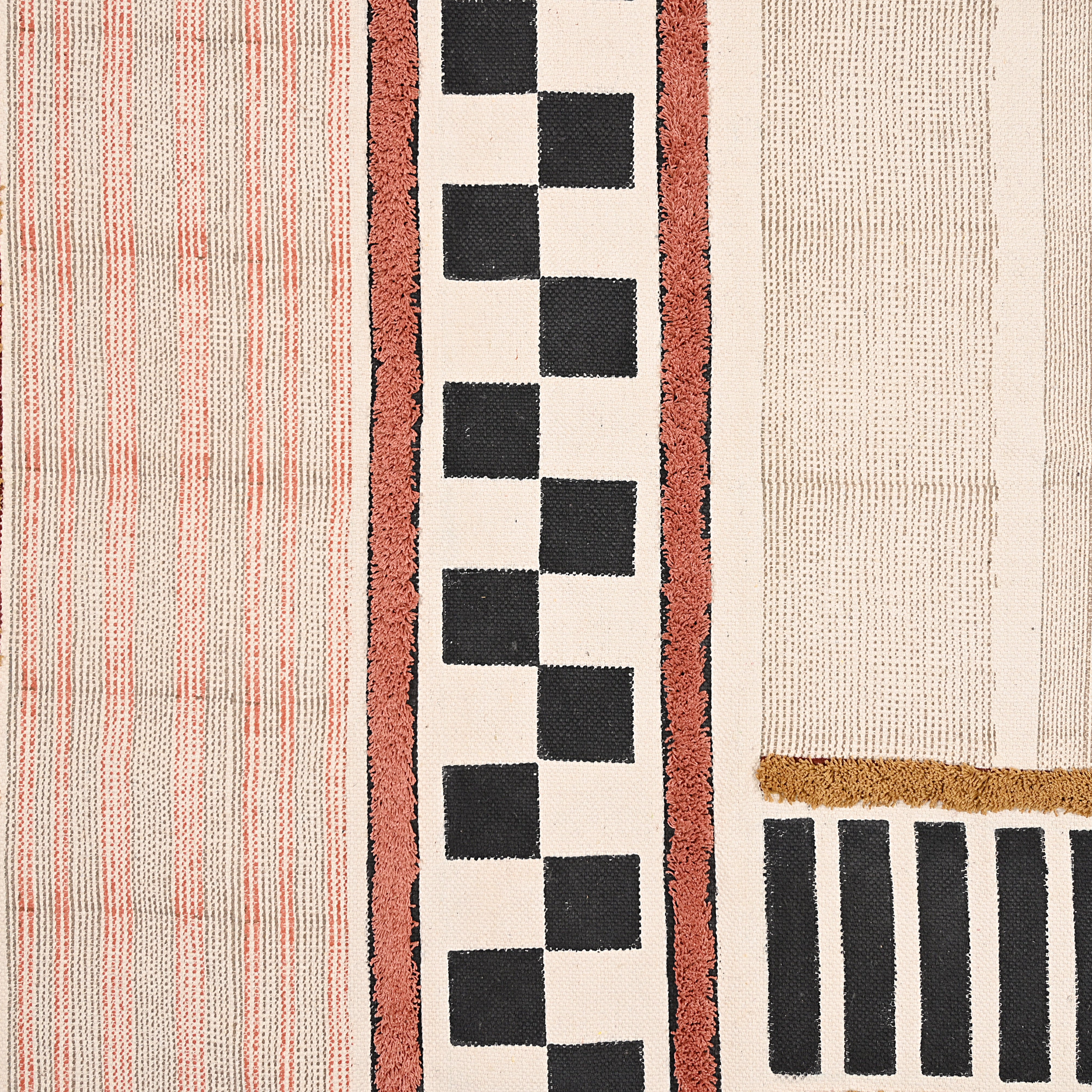 Checker Board Area Rug