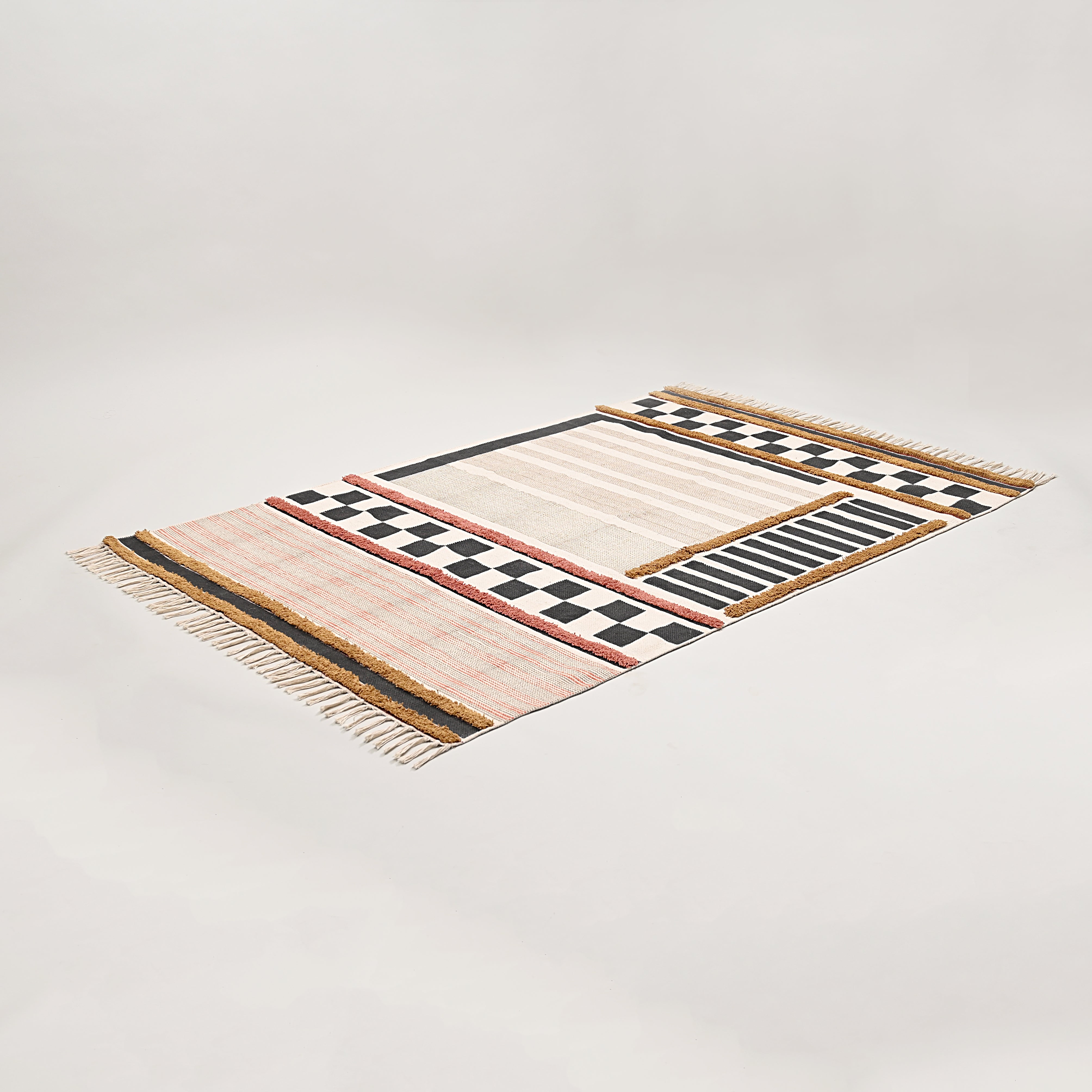 Checker Board Area Rug