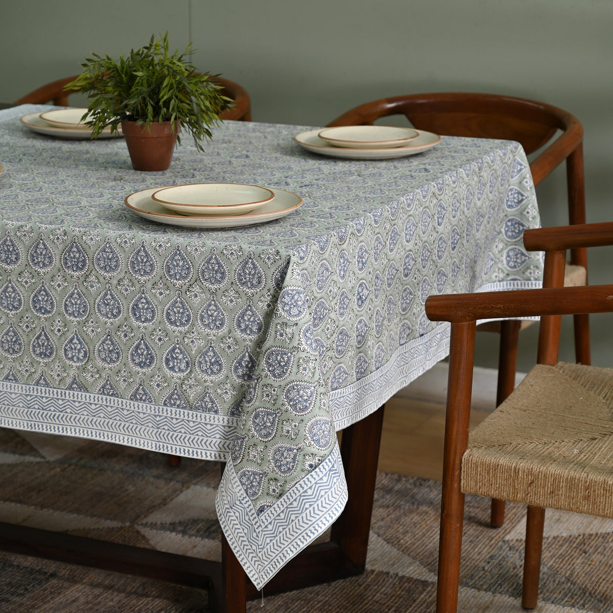 Gul Boota Tranquil Table Cover