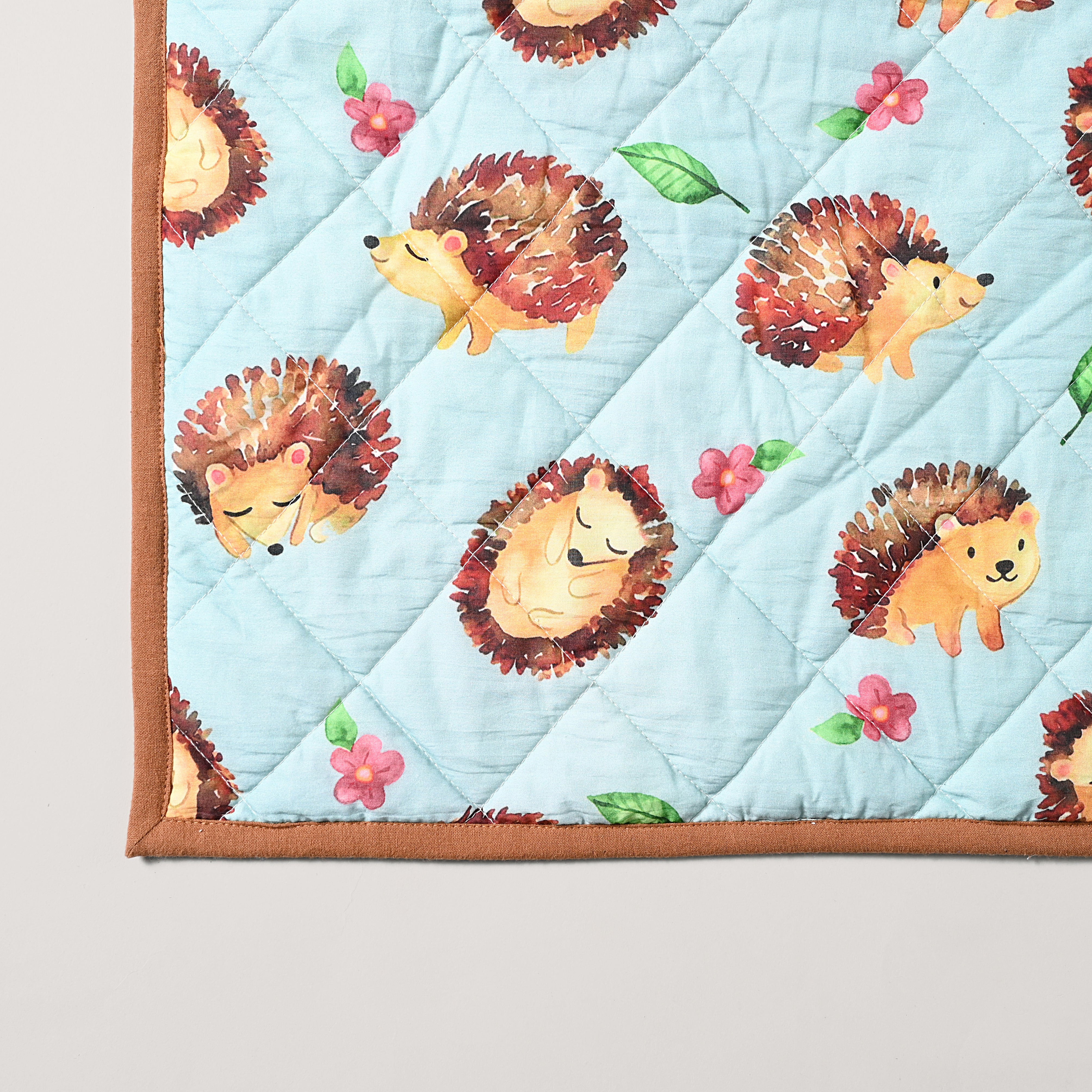 Hedghehog Baby Quilt