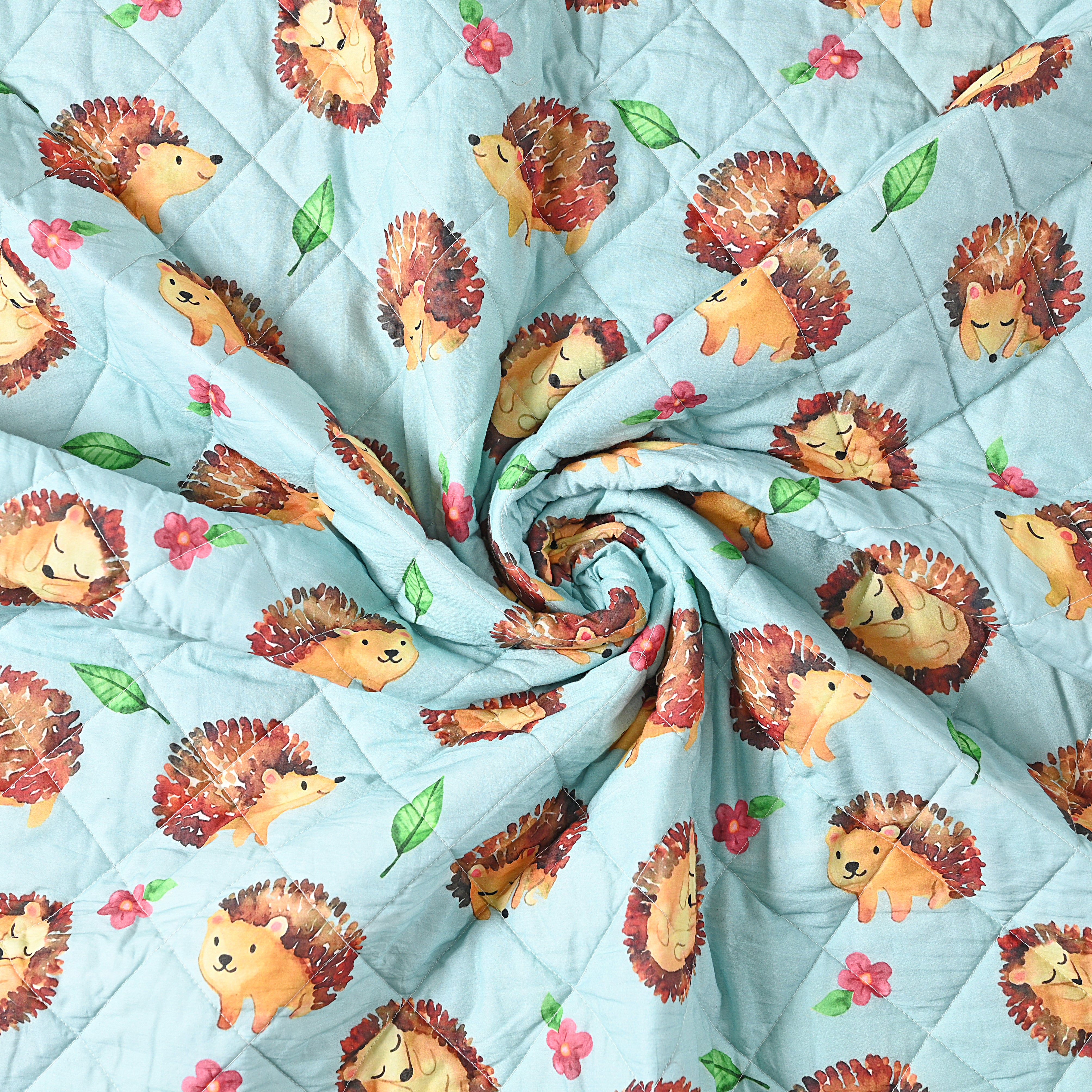 Hedghehog Baby Quilt
