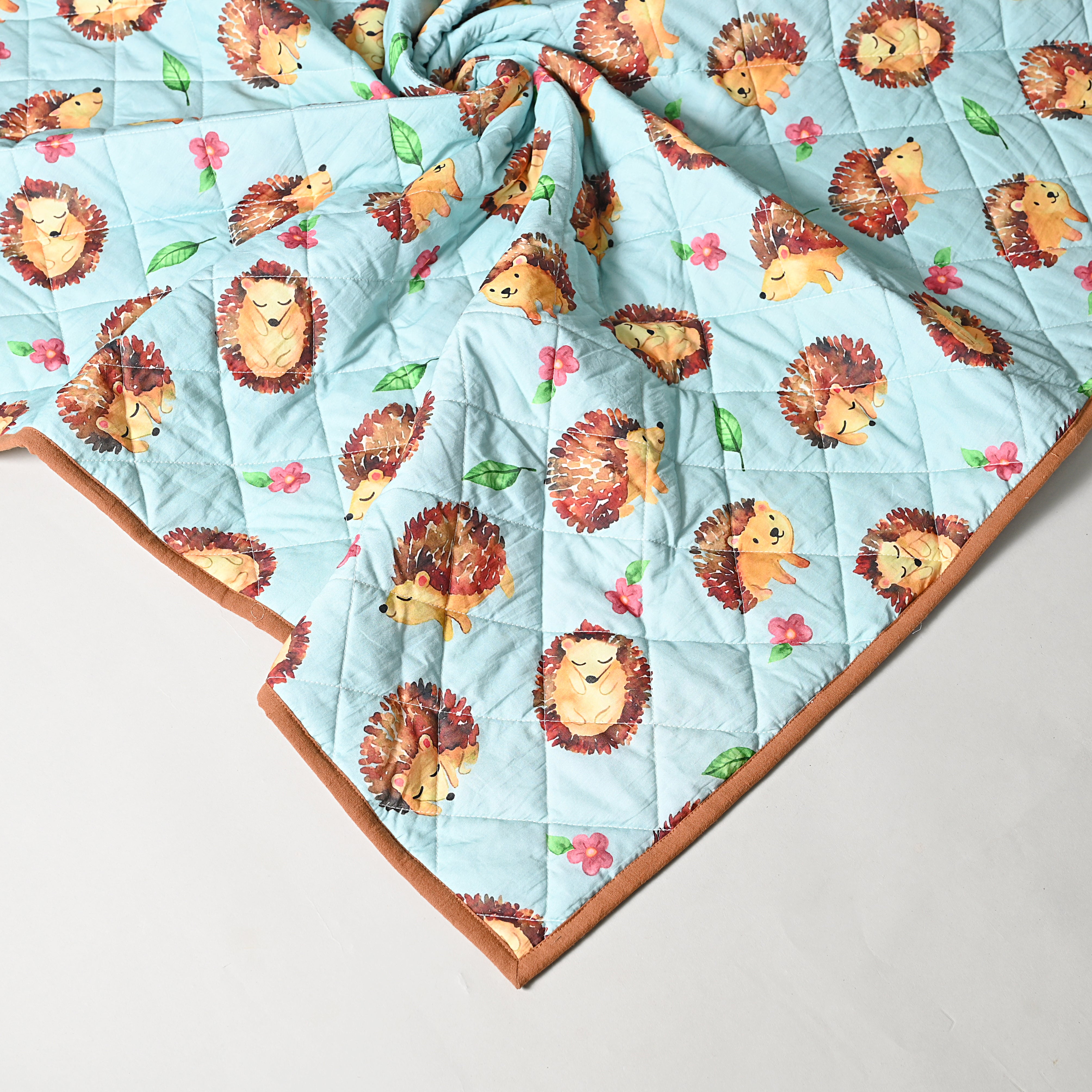 Hedghehog Baby Quilt