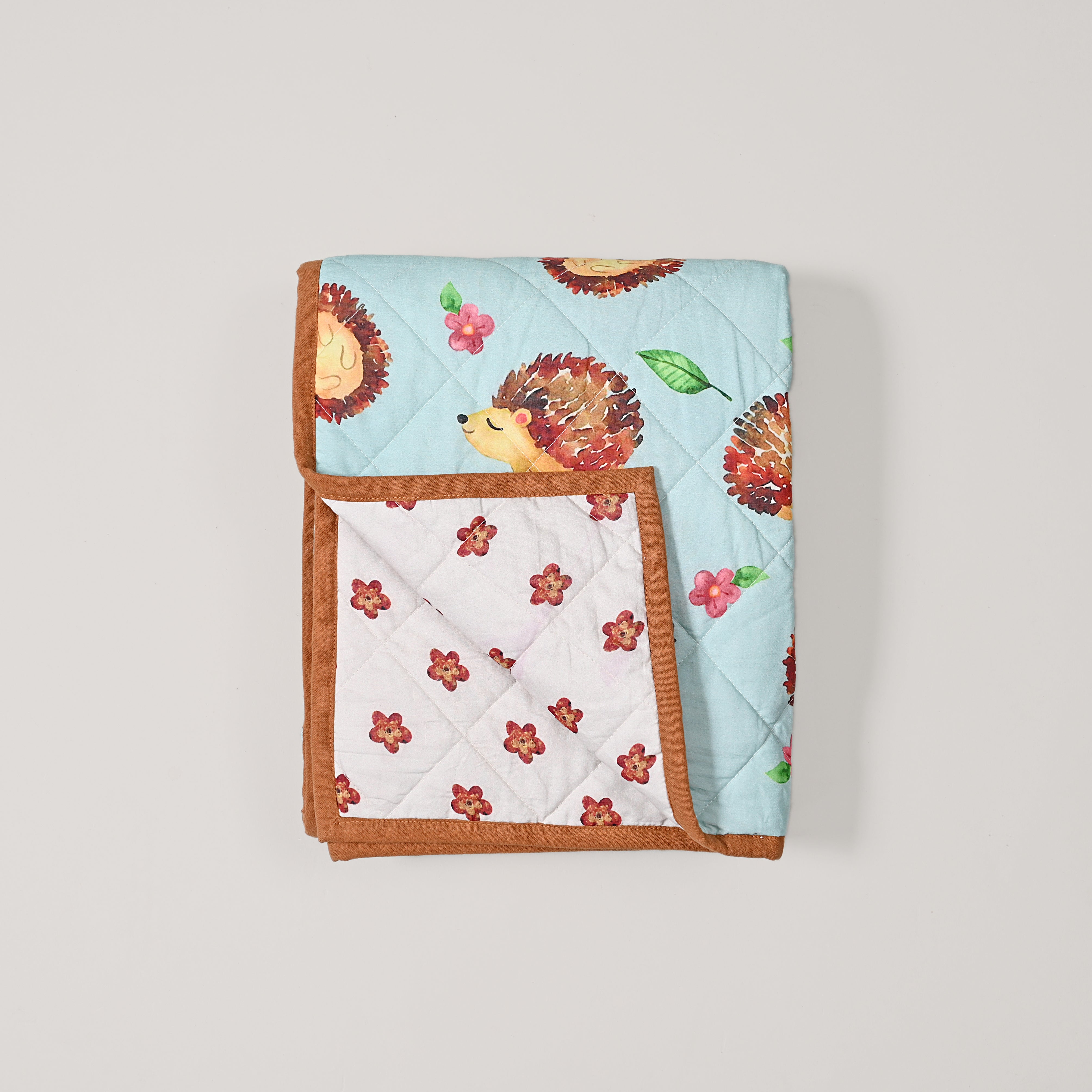 Hedghehog Baby Quilt